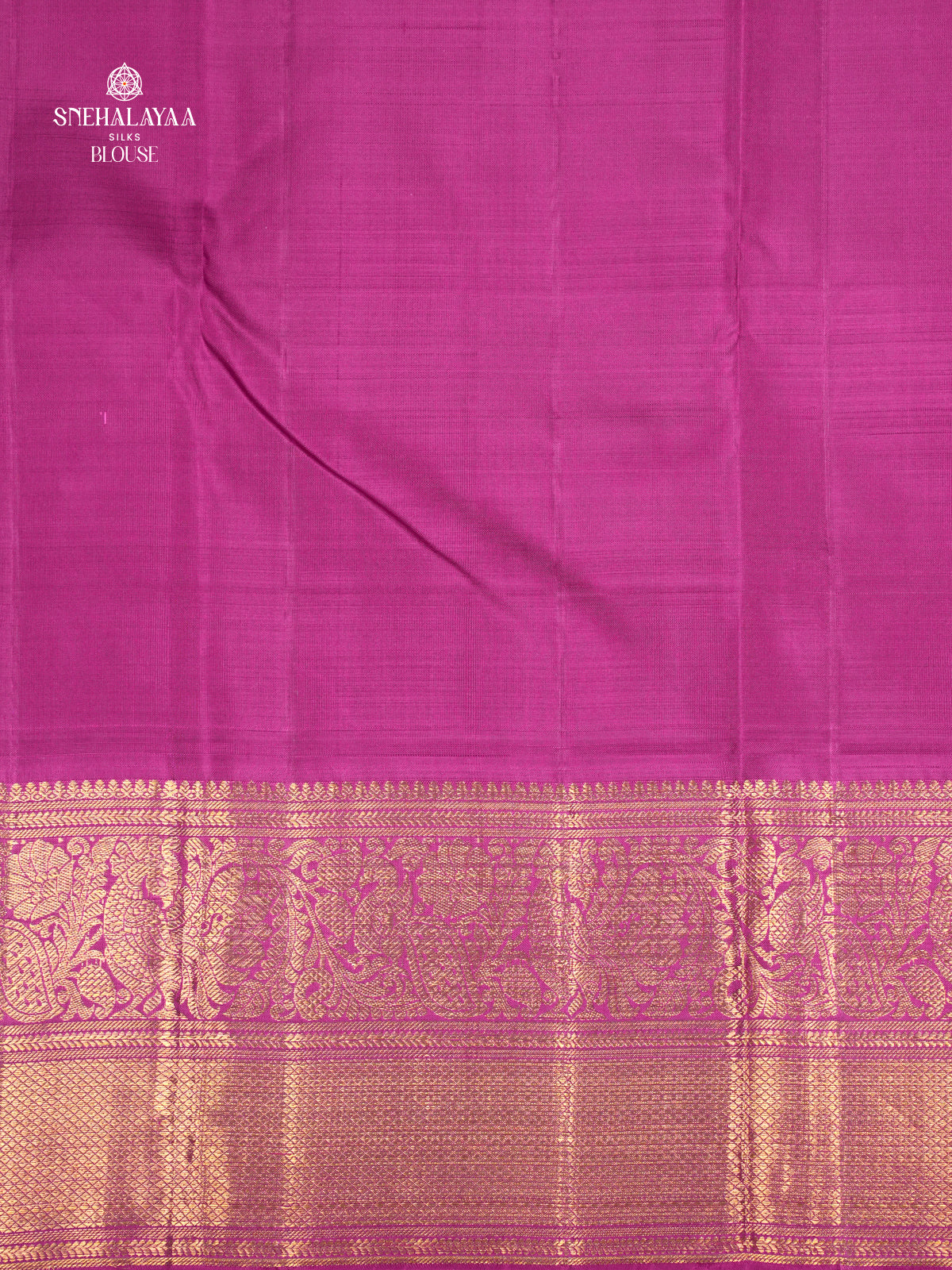 Rust Orange Kanjivaram Silk Saree