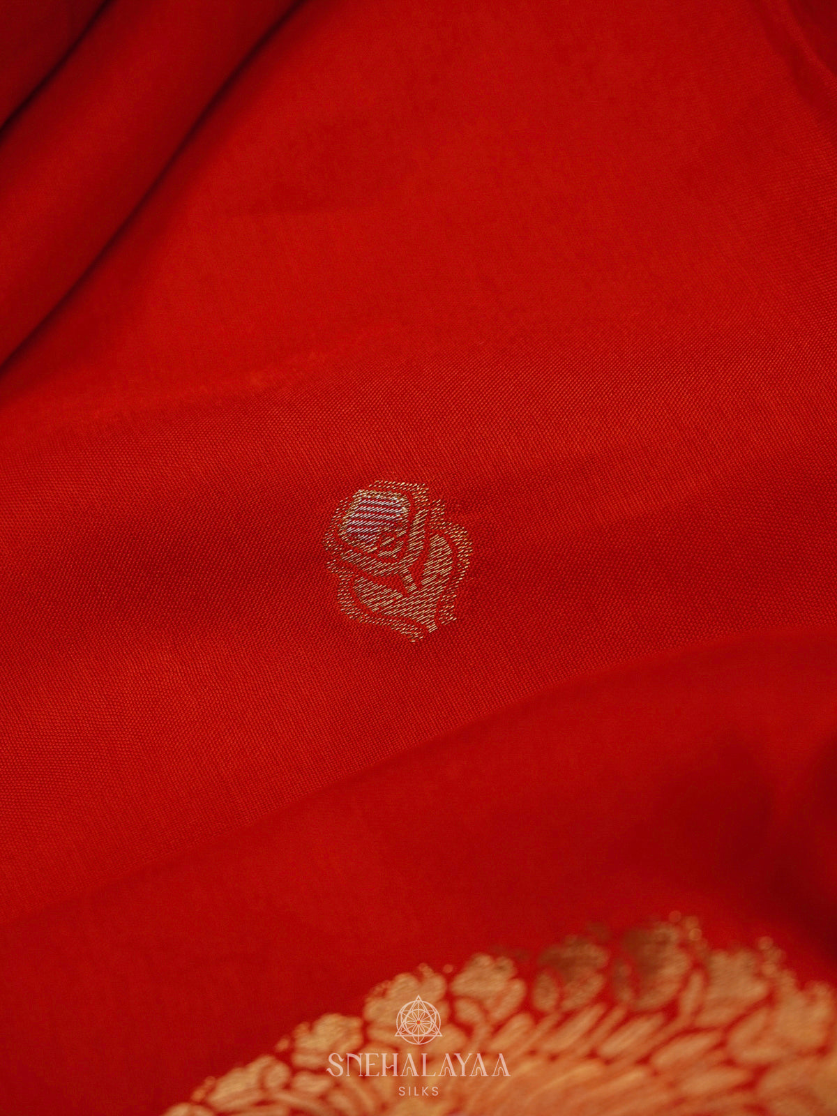 Red Banaras Silk Saree
