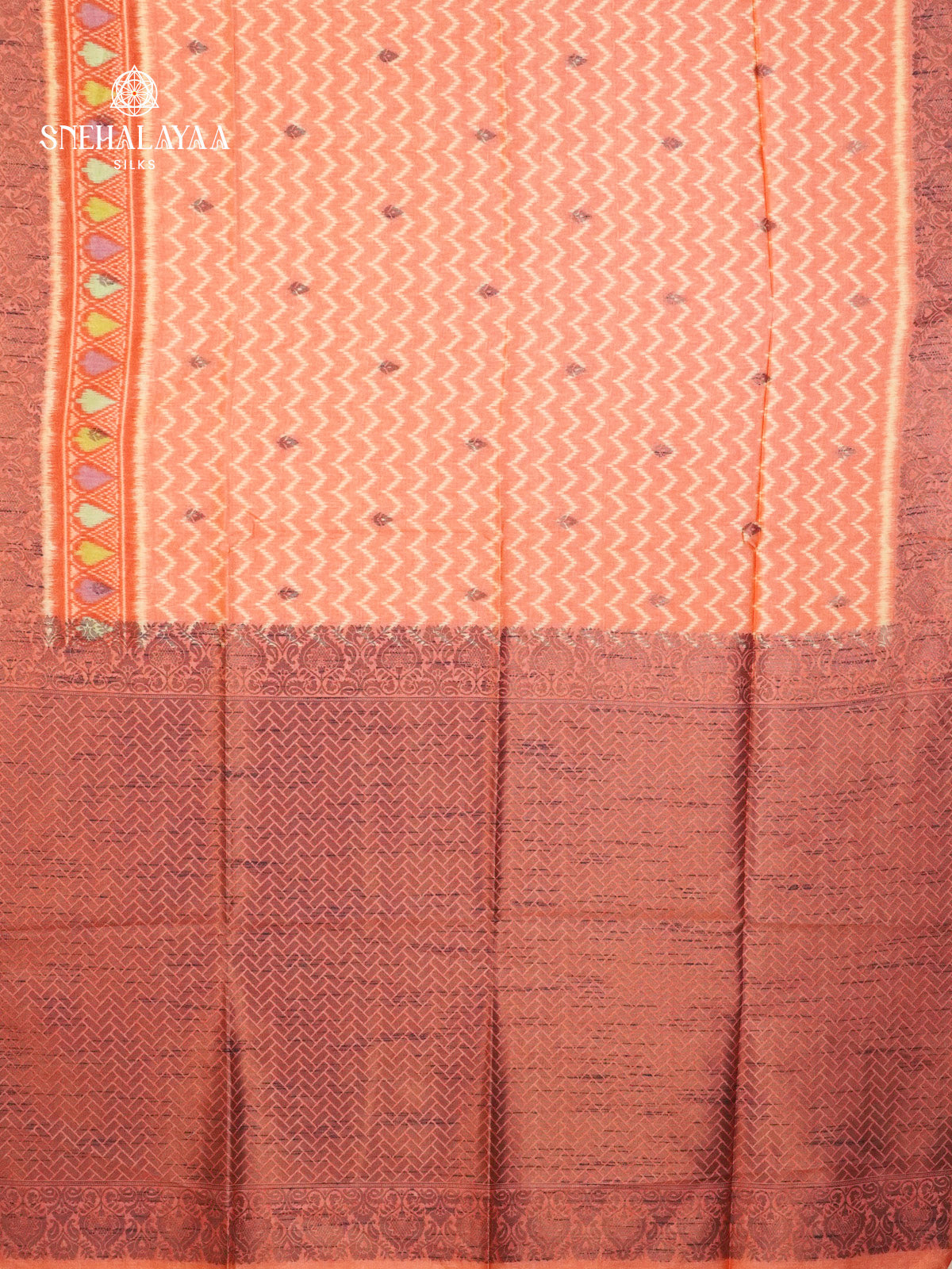 Camel Brown Jute Silk Saree