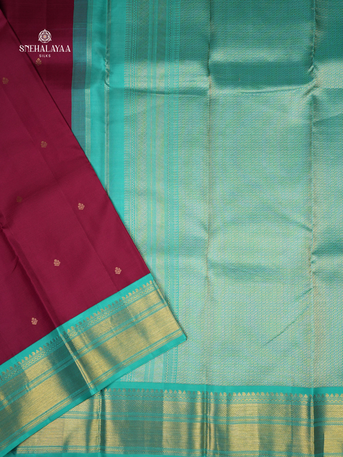Magenta Kanjivaram Silk Saree