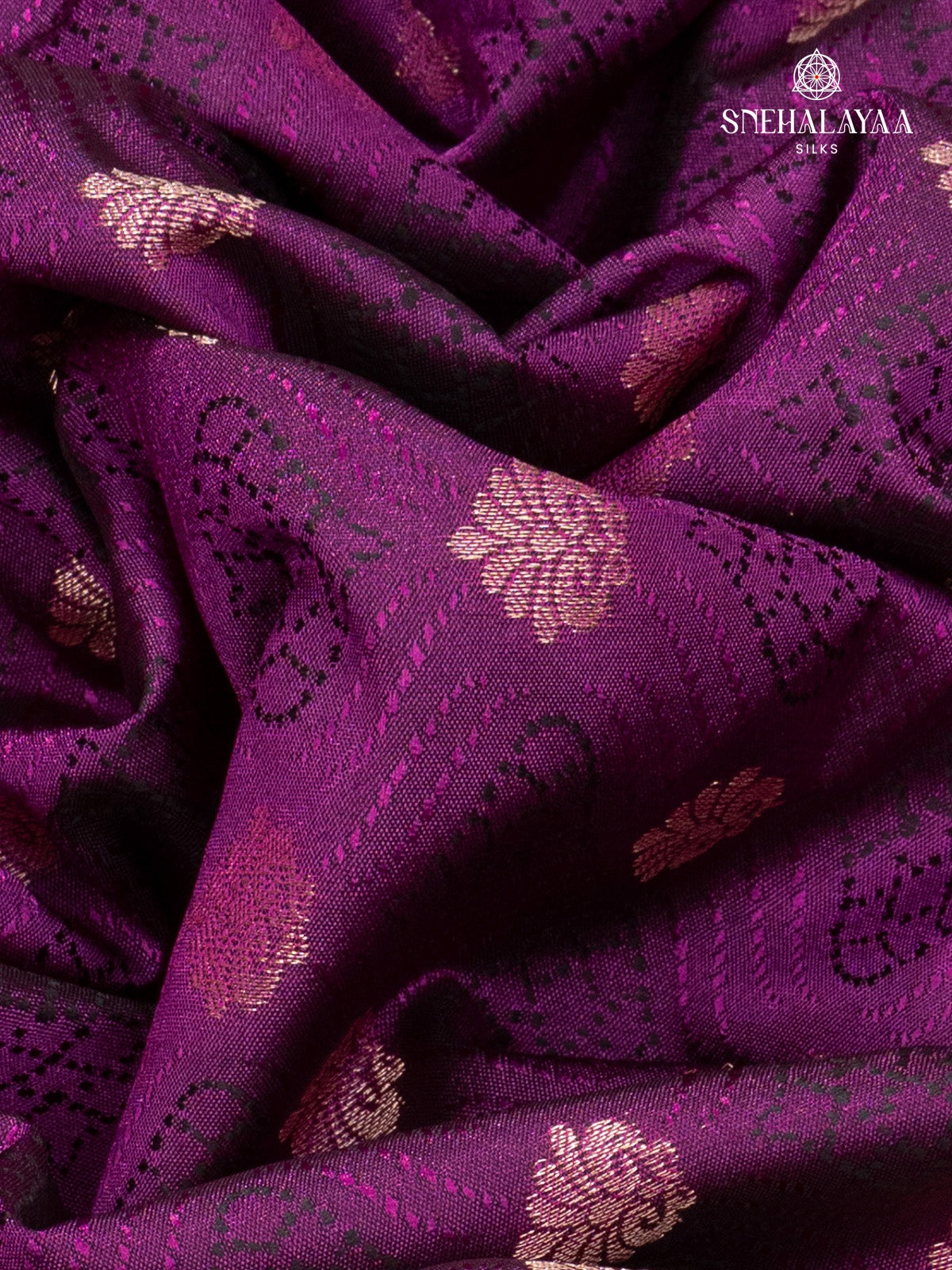 Burgundy Soft Silk Saree