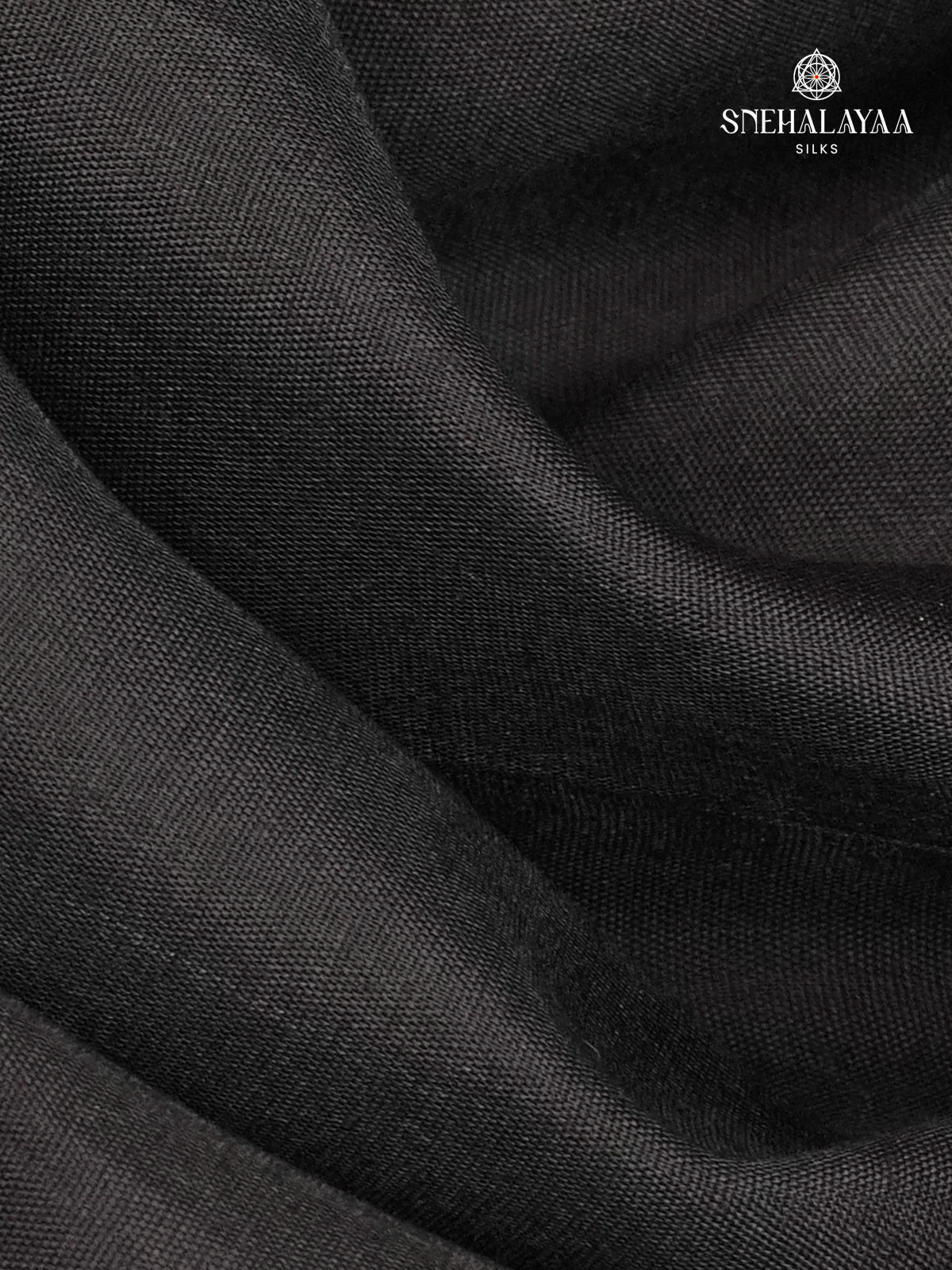 Black Munga Tussar Saree