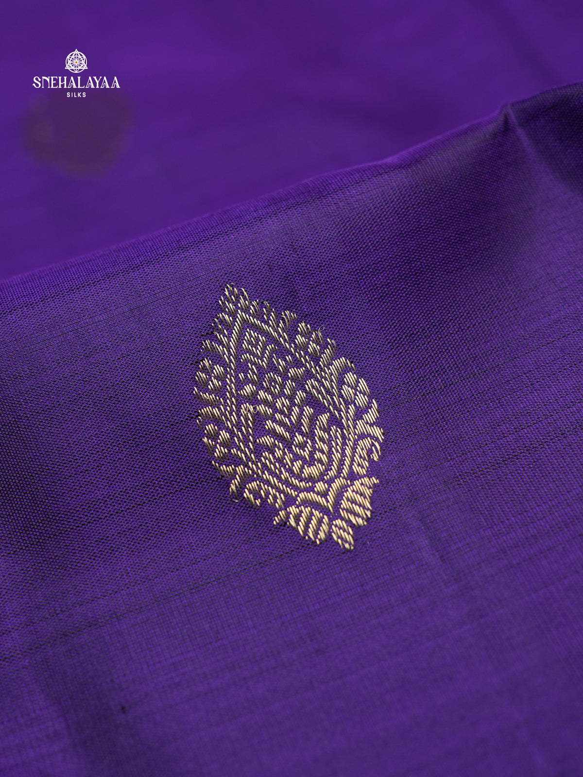 Regal Purple Kanjivaram Silk Saree