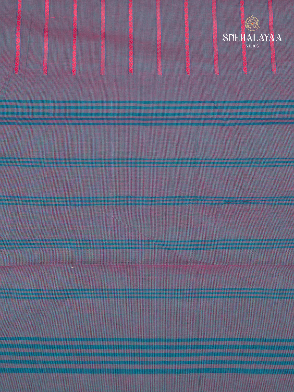 Blue Chettinad Cotton Saree