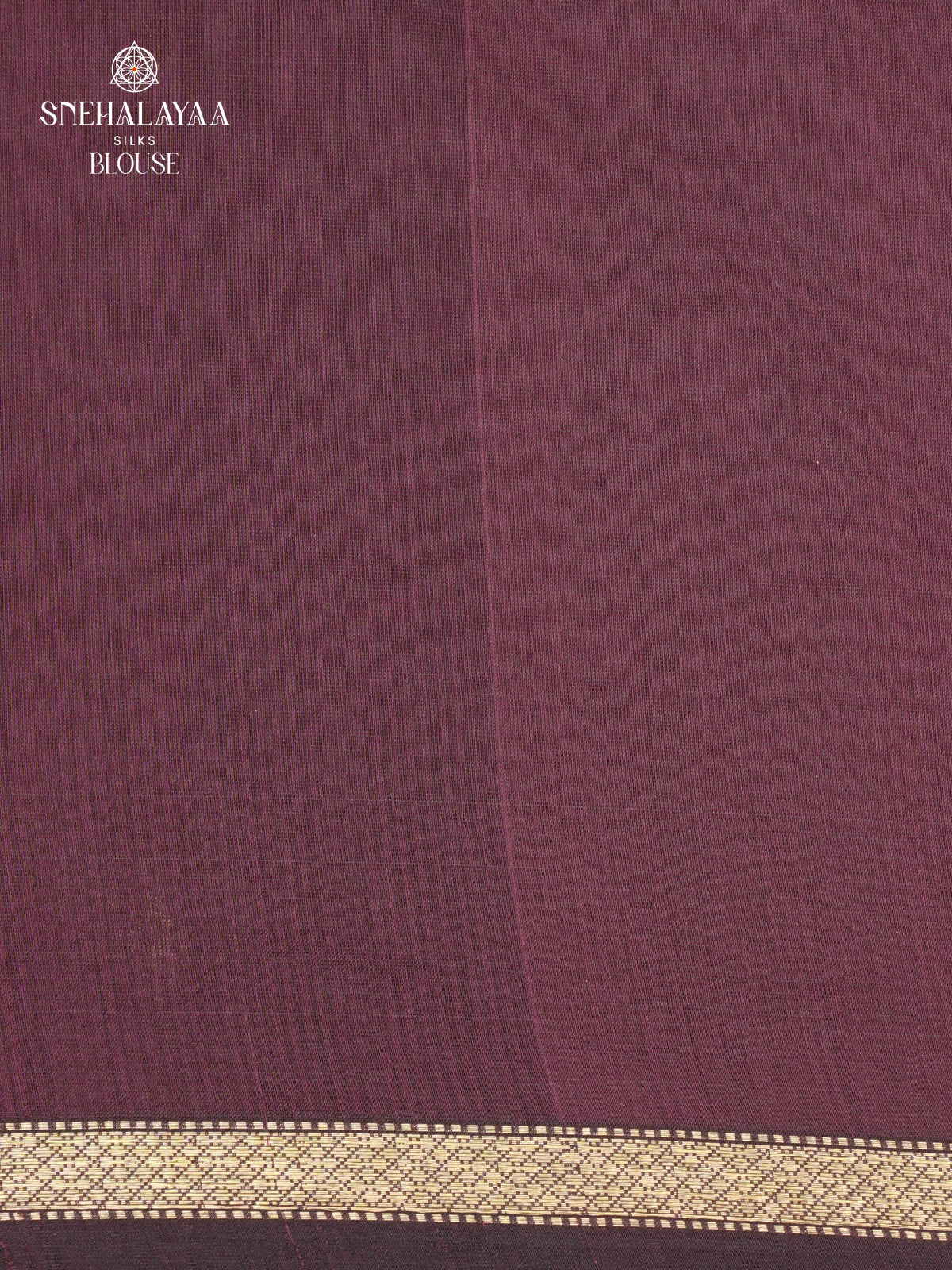 Brown Maheshwari Silk Cotton Saree