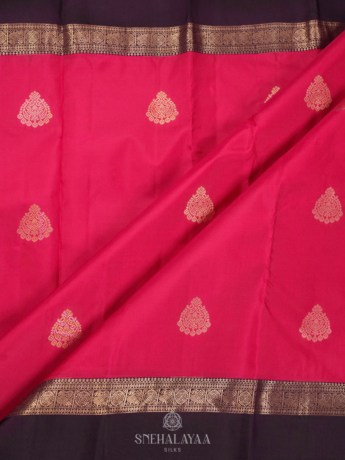 Pink Kanjivaram Silk Saree