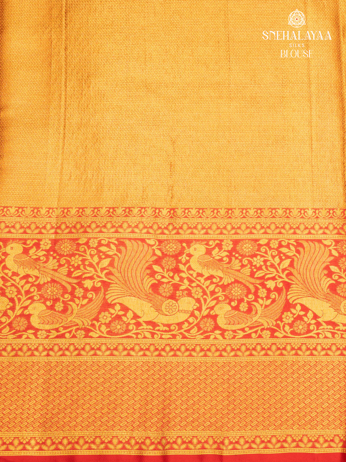 Peach Kanjivaram Silk Saree