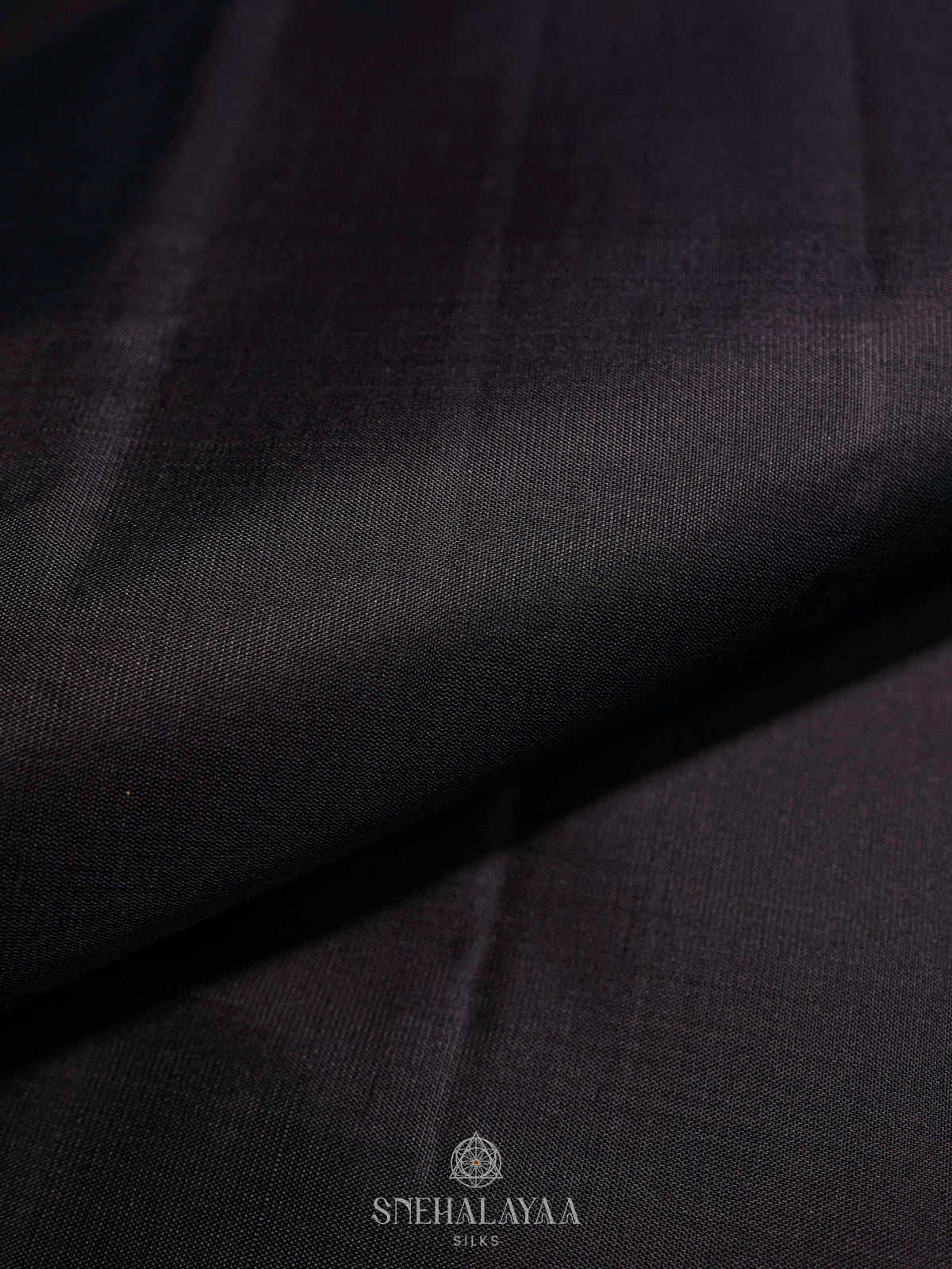 Black Kanjivaram Silk Saree