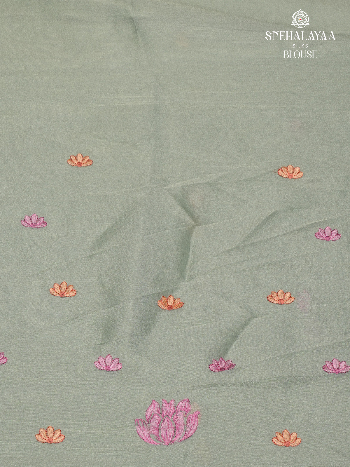 Grey Embroidery Designer Saree