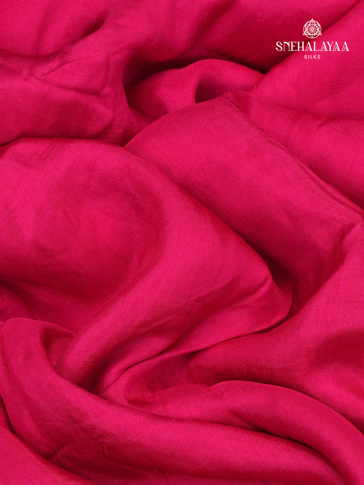 Rani Pink Banaras Silk Saree