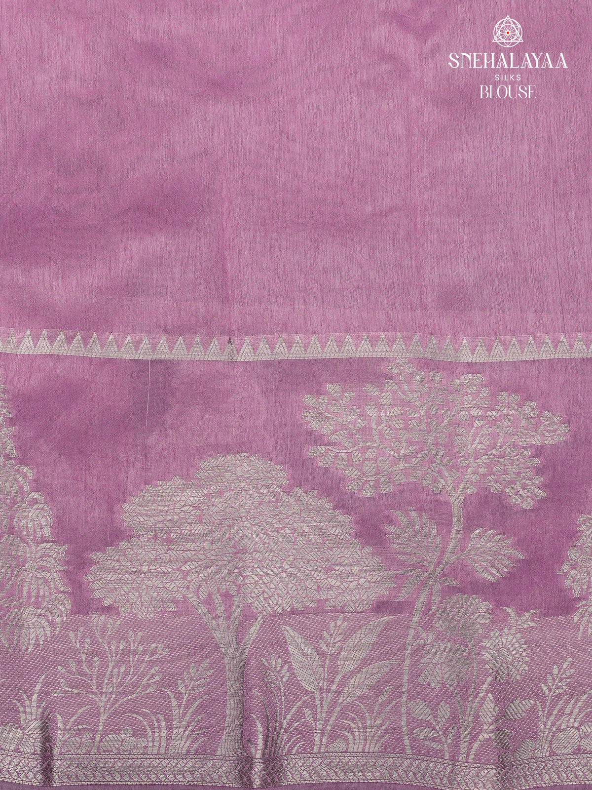 Rich Purple Banaras Dupion Silk Saree