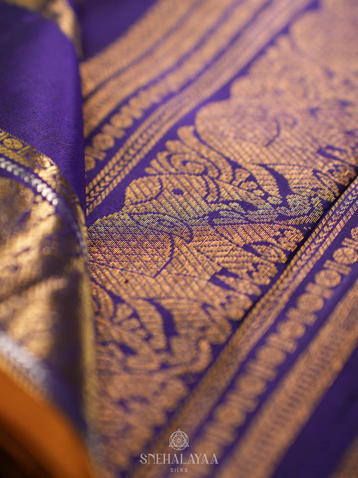 Yellow Kanjivaram Silk Saree