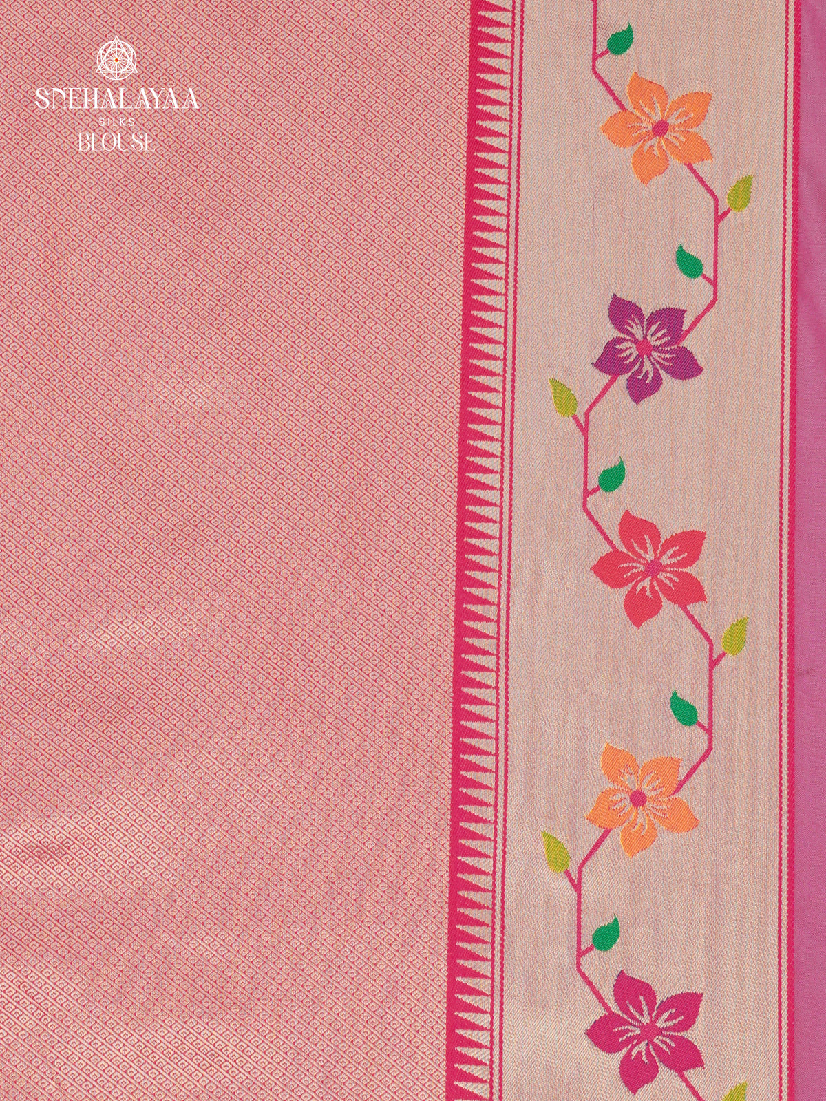 Teal Blue Tissue Paithani Saree