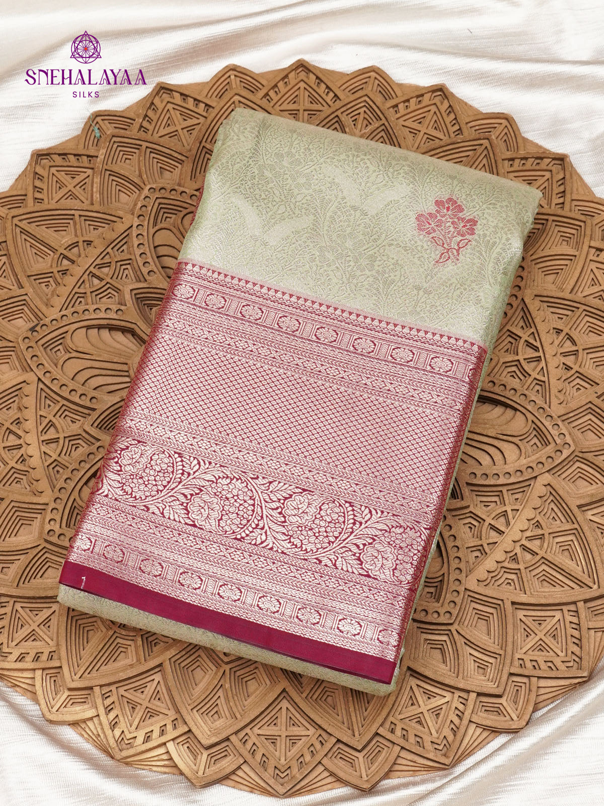 Silver Art Silk Saree