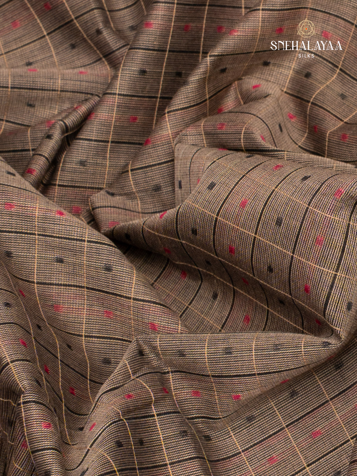 Grey Chettinad Cotton Saree