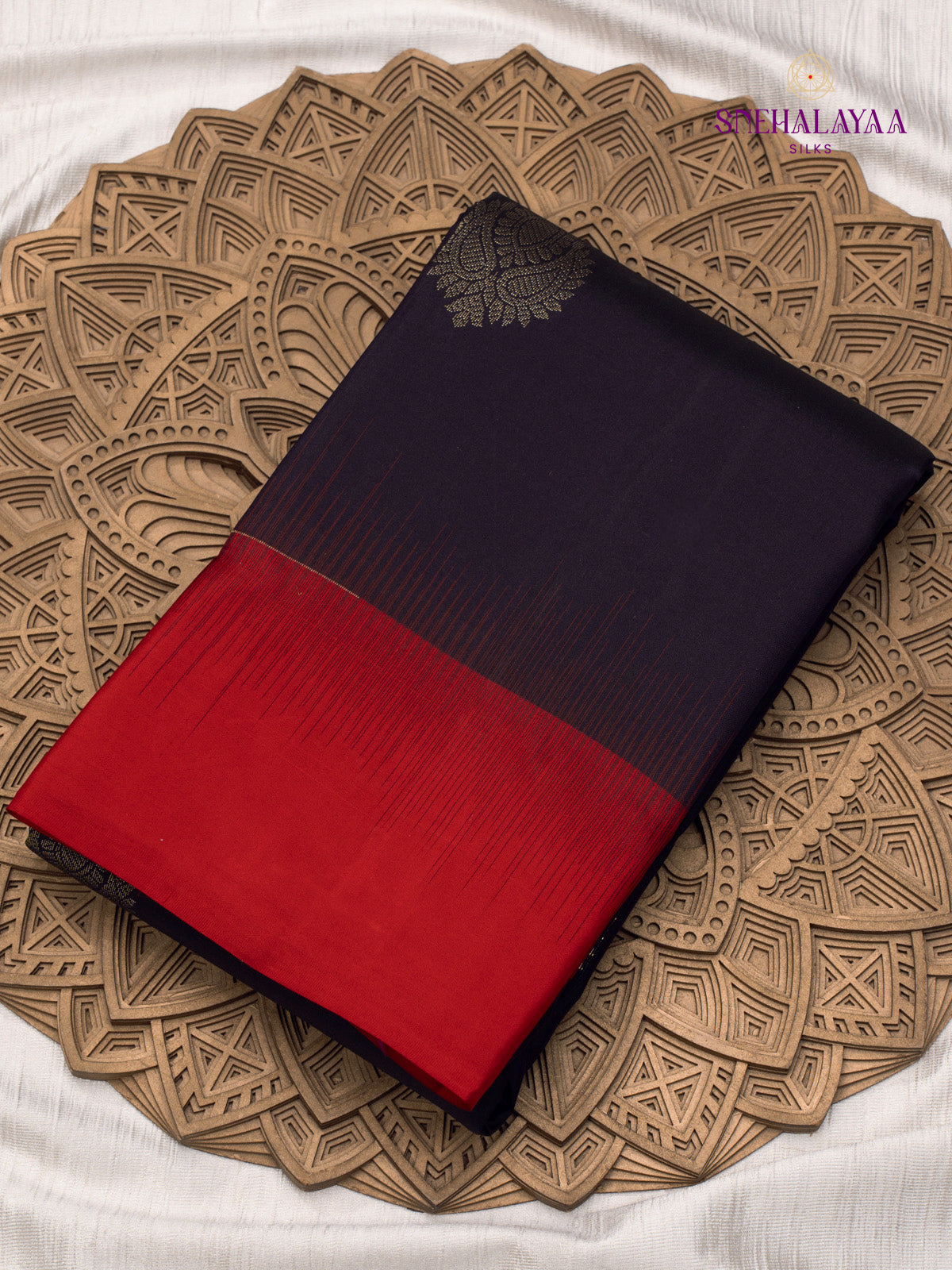 Black Kanjivaram Silk Saree