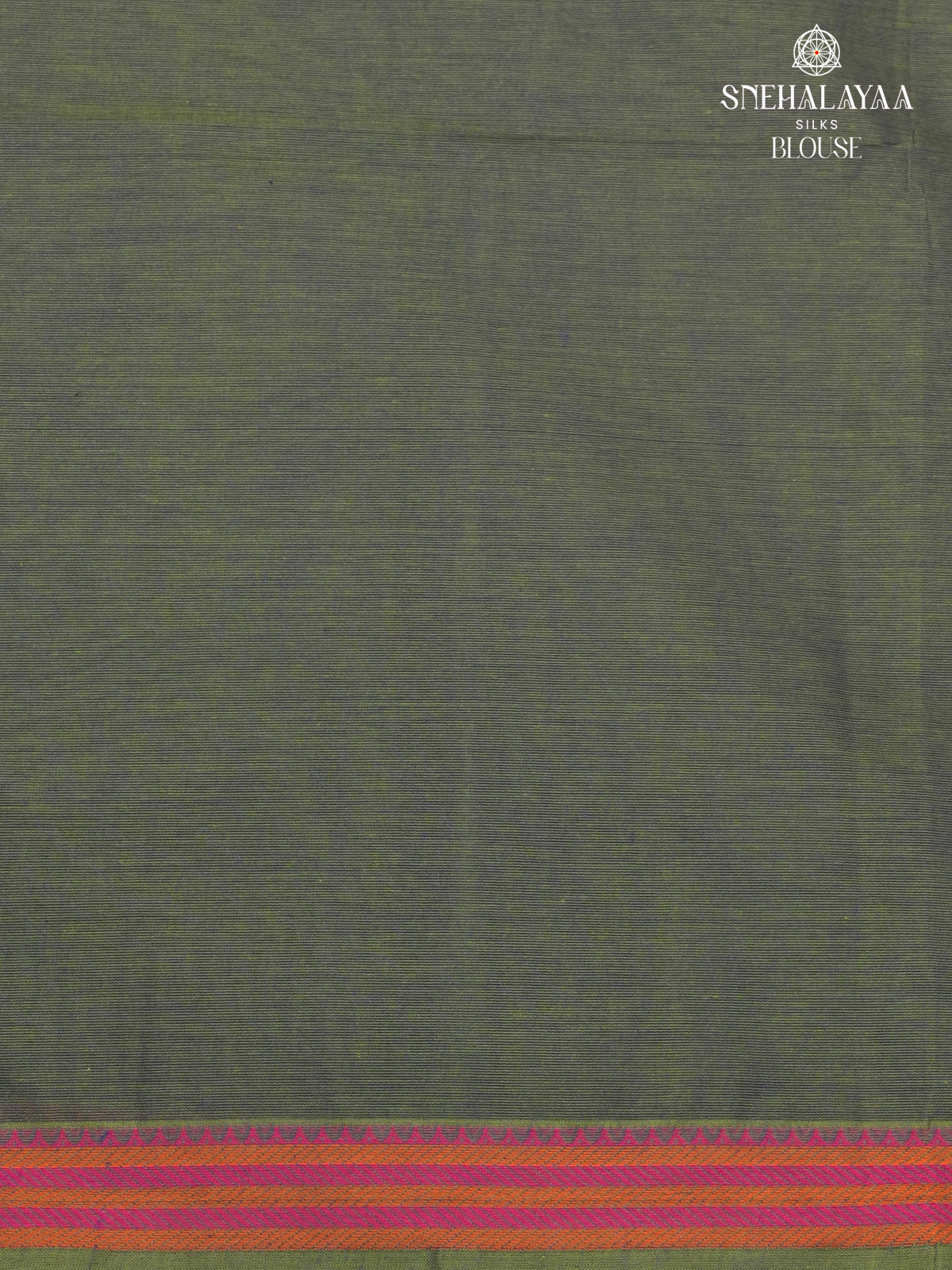 Grey Handloom Cotton Saree