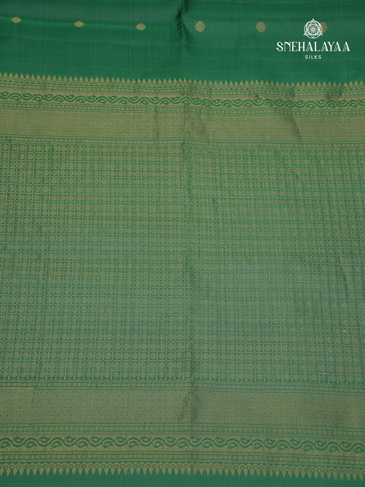 Green Kanjivaram Soft Silk Saree