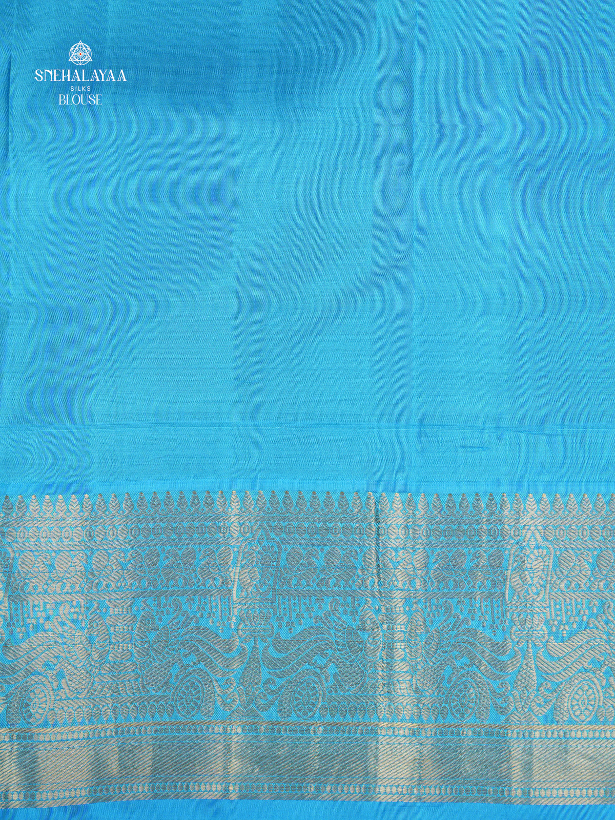 Magenta Gadwal Silk Saree