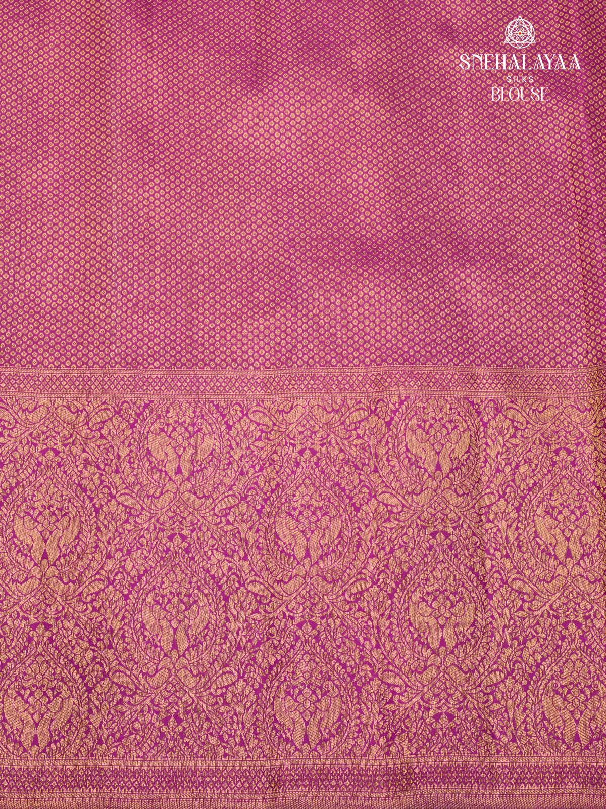 Purple Kanjivaram Silk Saree