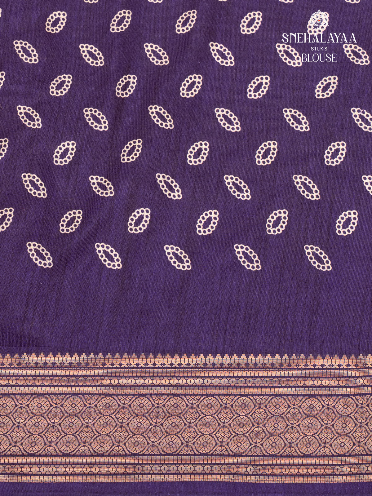 Purple Dola Silk Saree