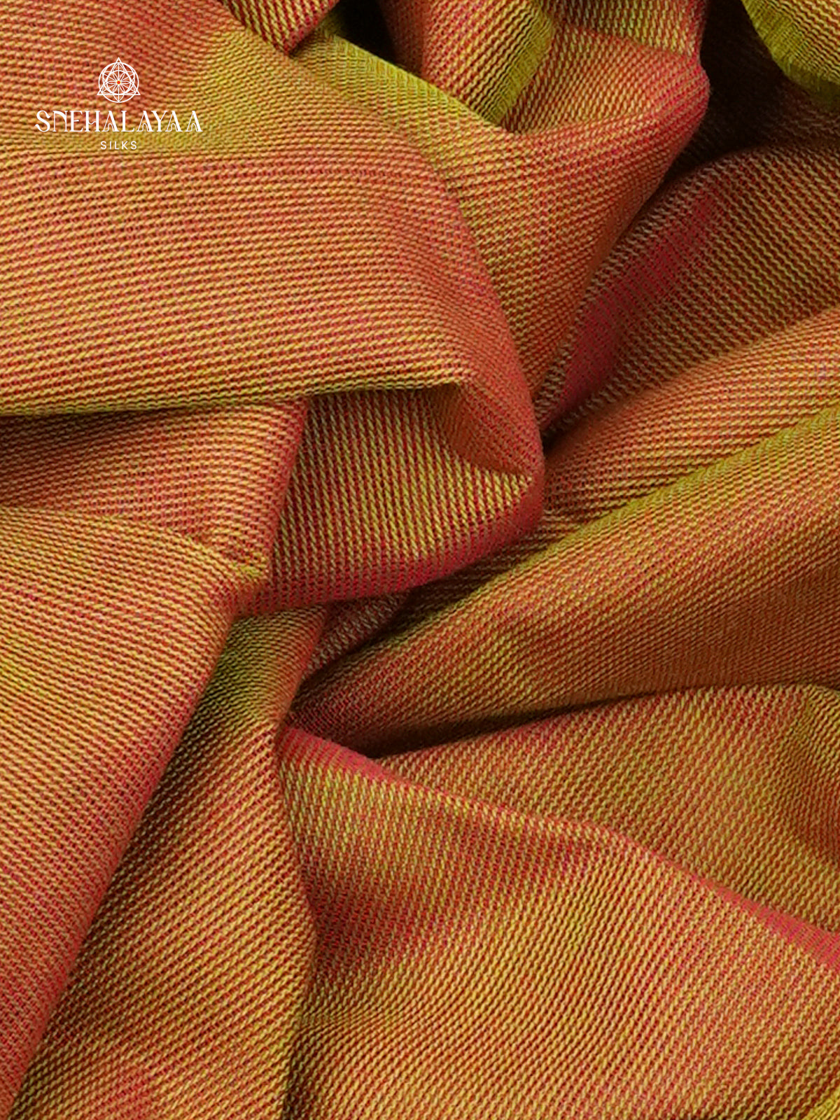 Earthy Green Kanchi Cotton Saree with Classic Irandu Karai Borders