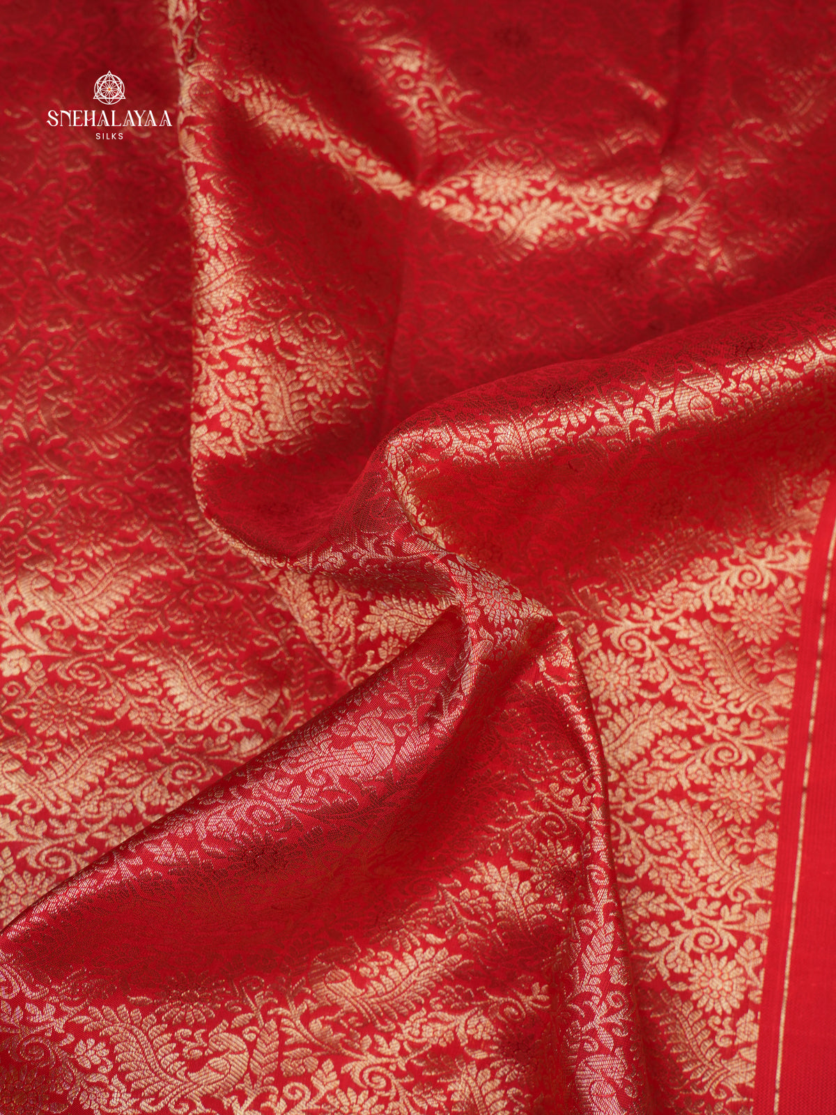 Red Kanjivaram Silk Saree