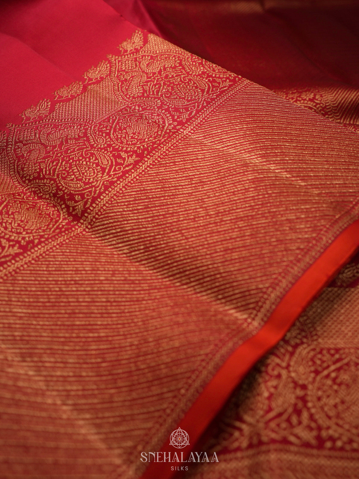 Fuchsia Pink Kanjivaram Silk Saree