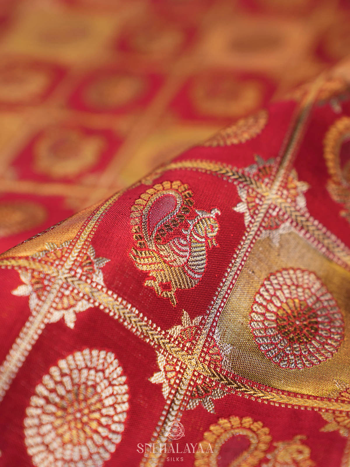 Red Kanjivaram Silk Saree