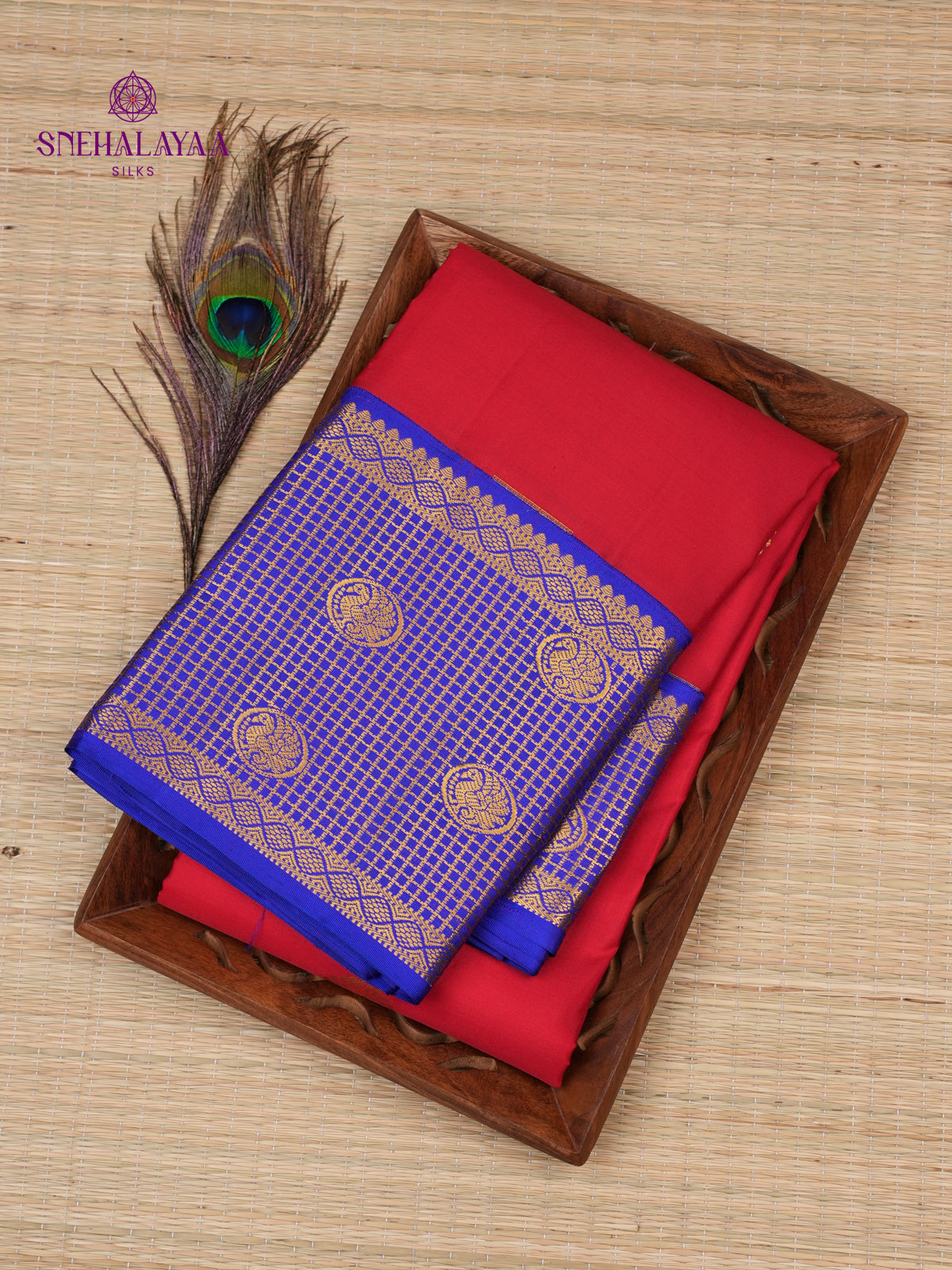Red Kanjivaram Silk Saree