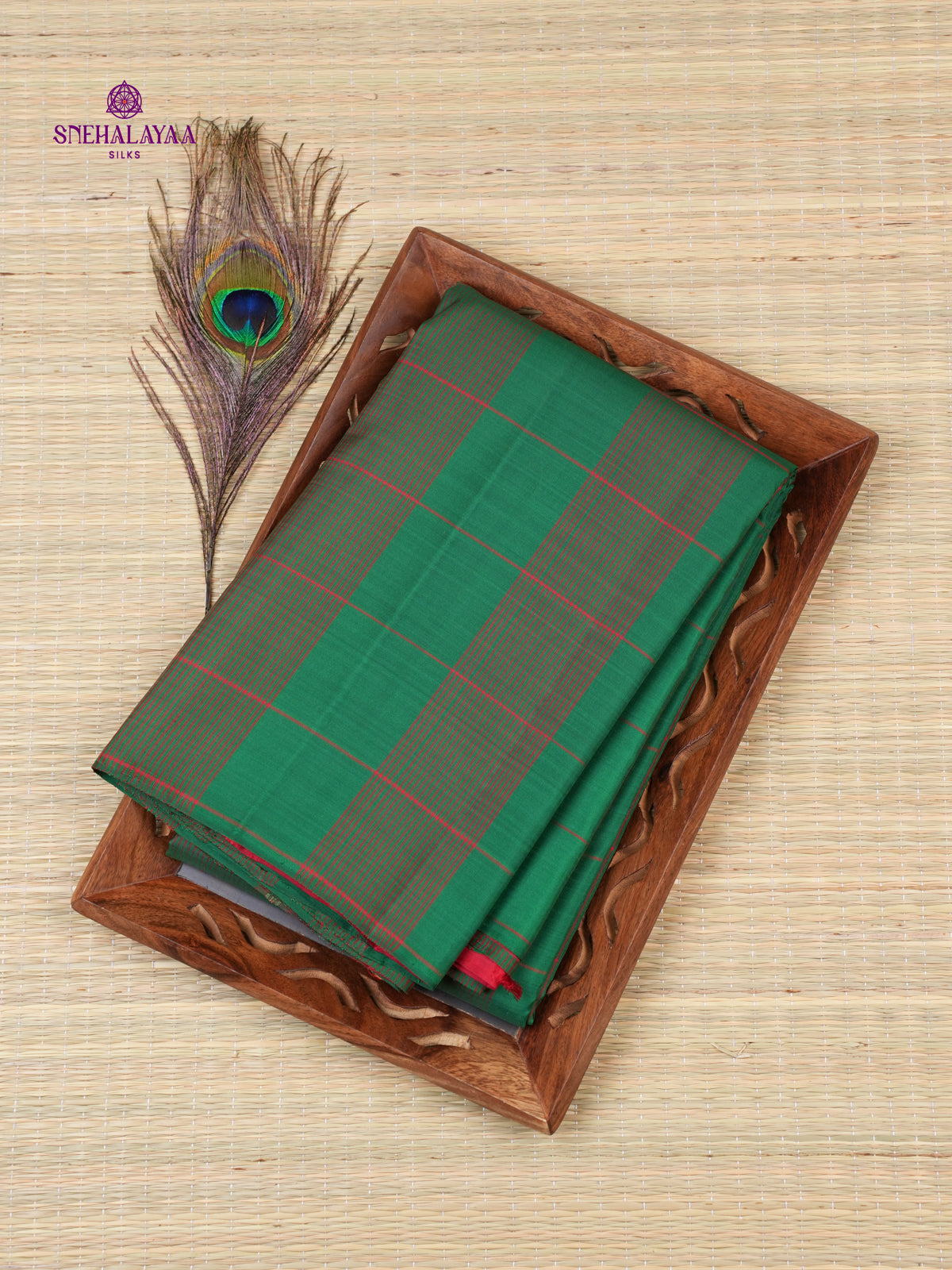 Green Kanjivaram Silk Saree