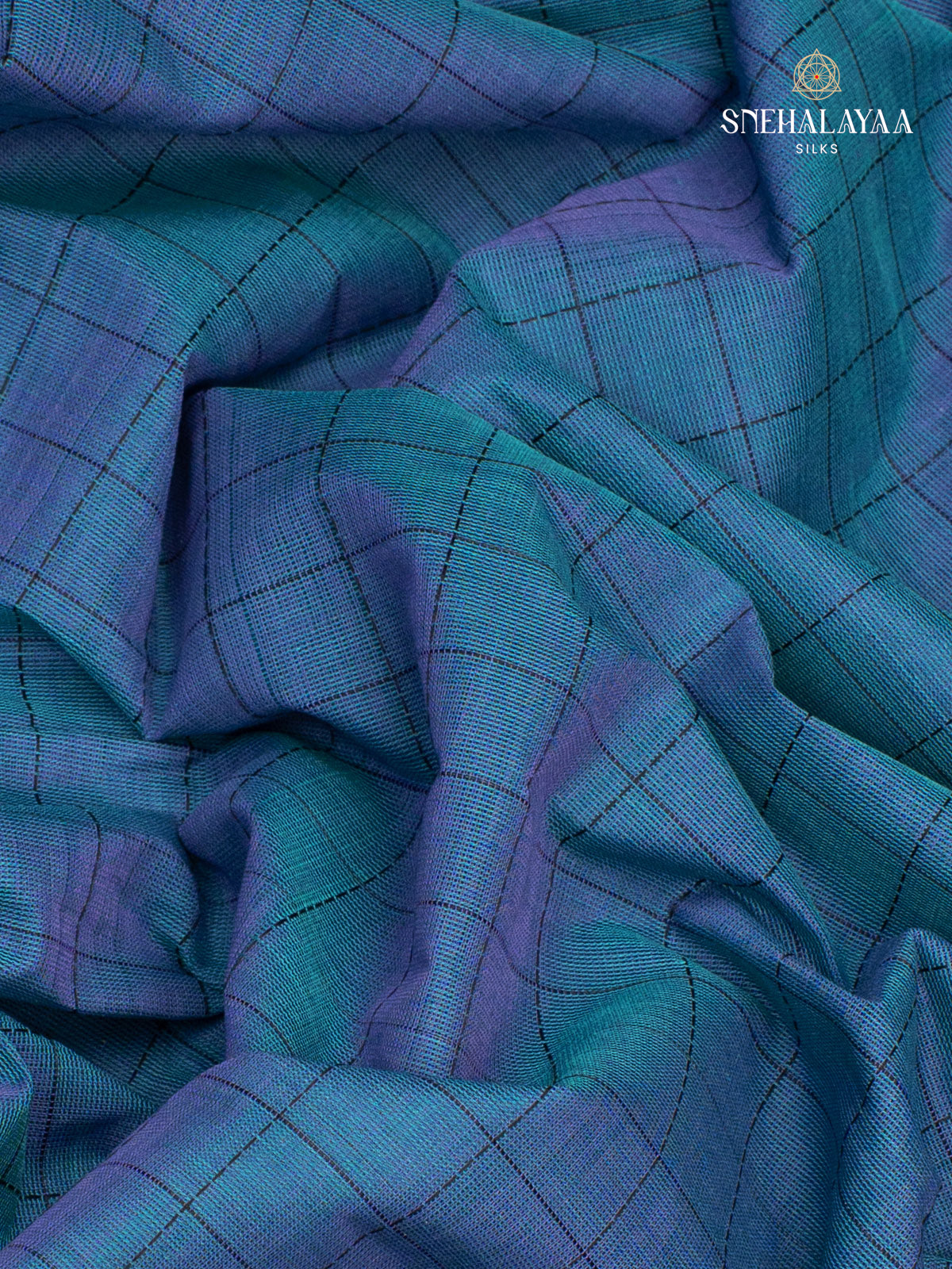 Blue Kanchi Cooton Saree