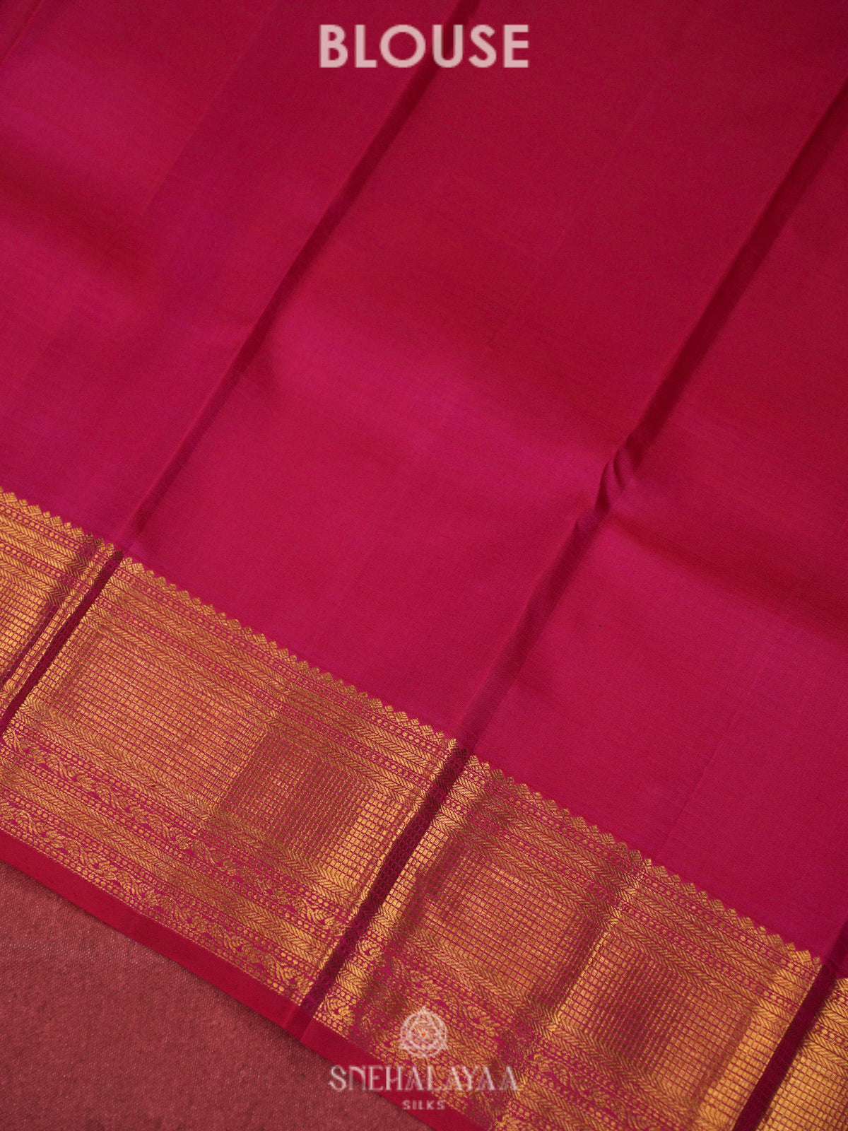 Pink Kanjivaram Silk Saree