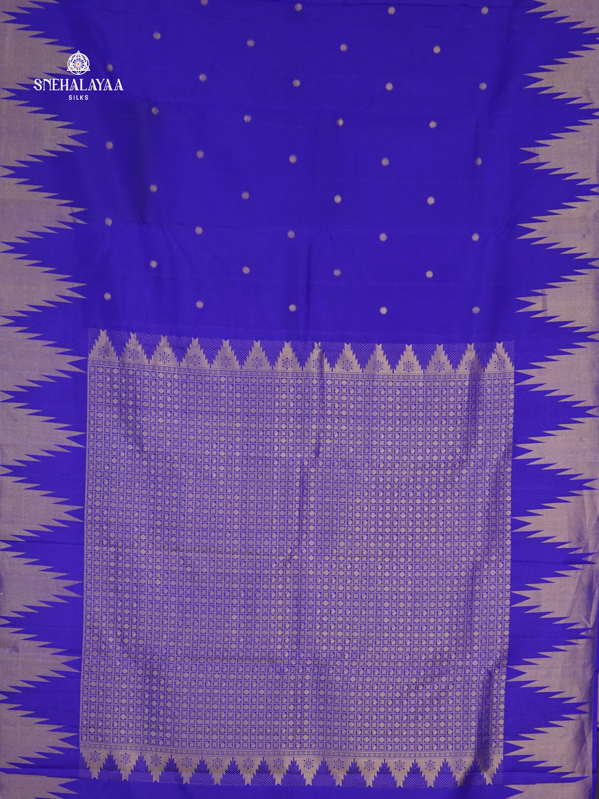 Blue Kanjivaram Silk Saree
