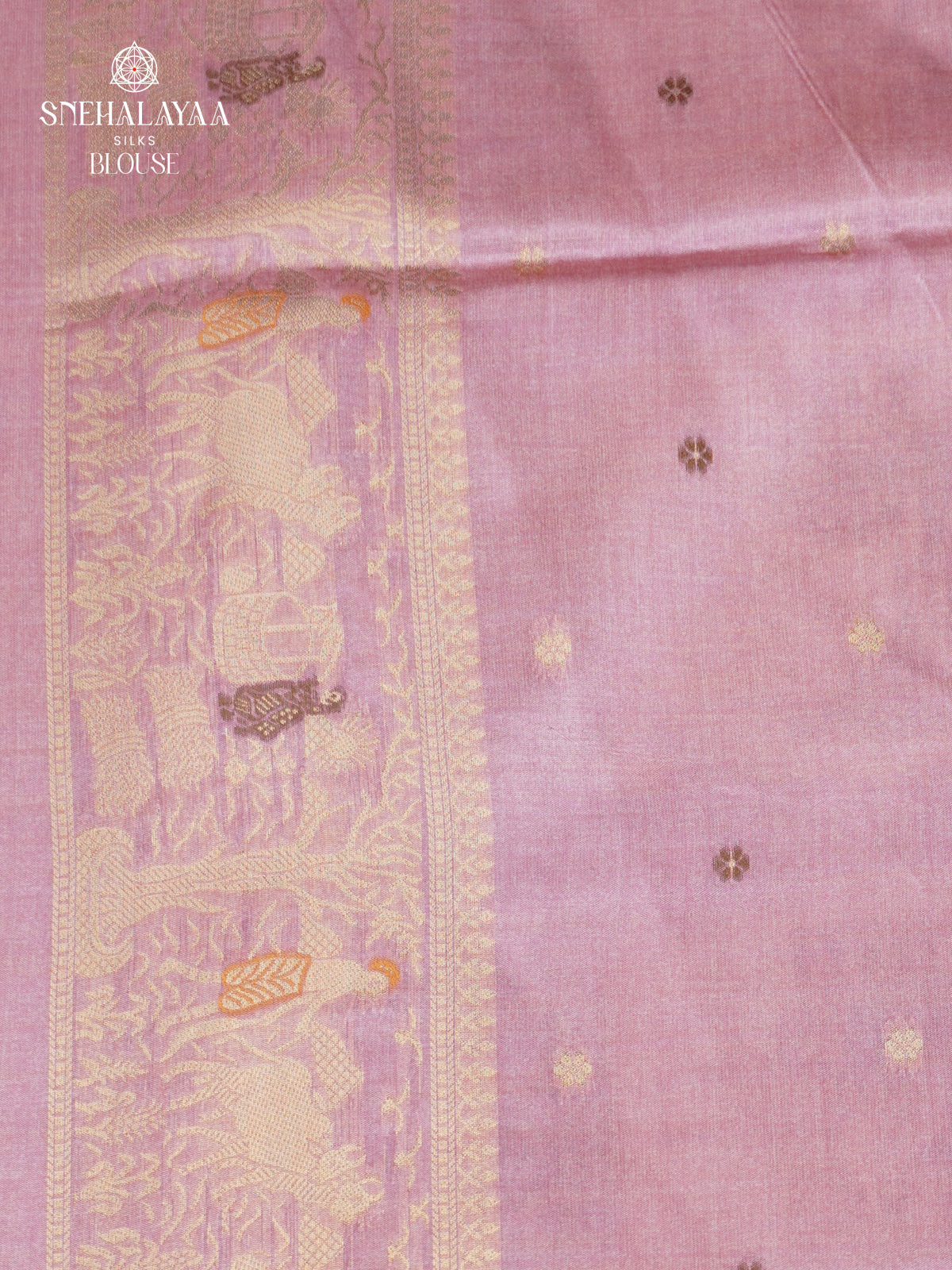 Pale Blue Jute Saree