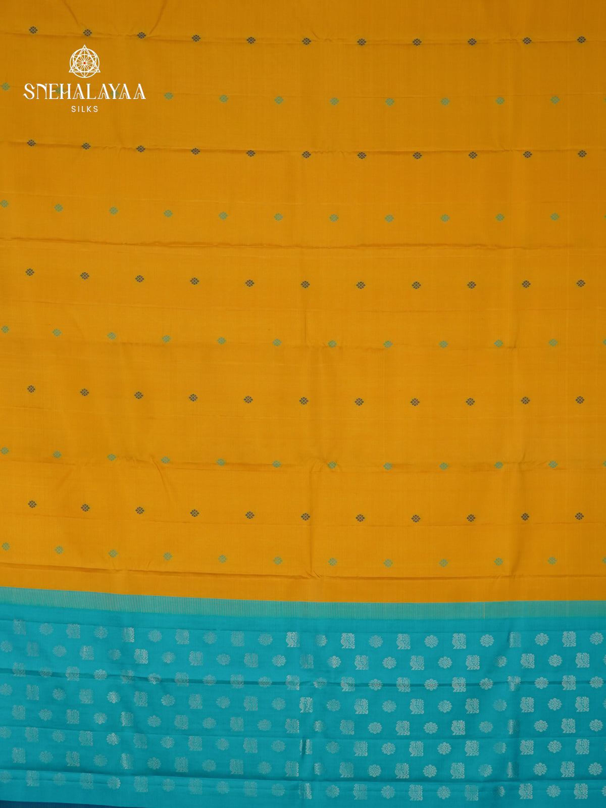 Mango Yellow Kanjivaram Silk Saree