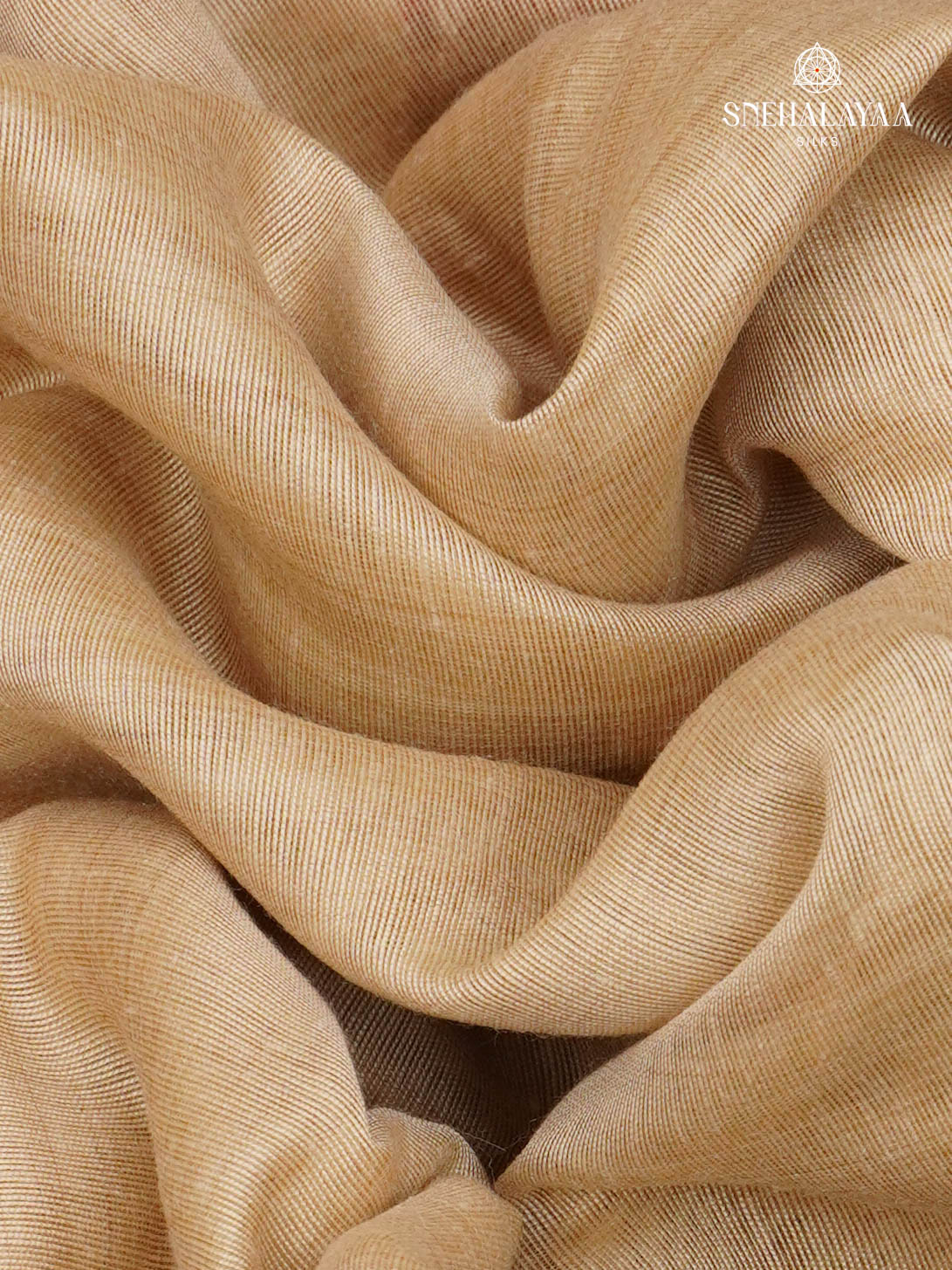 Cream Munga Cotton Saree