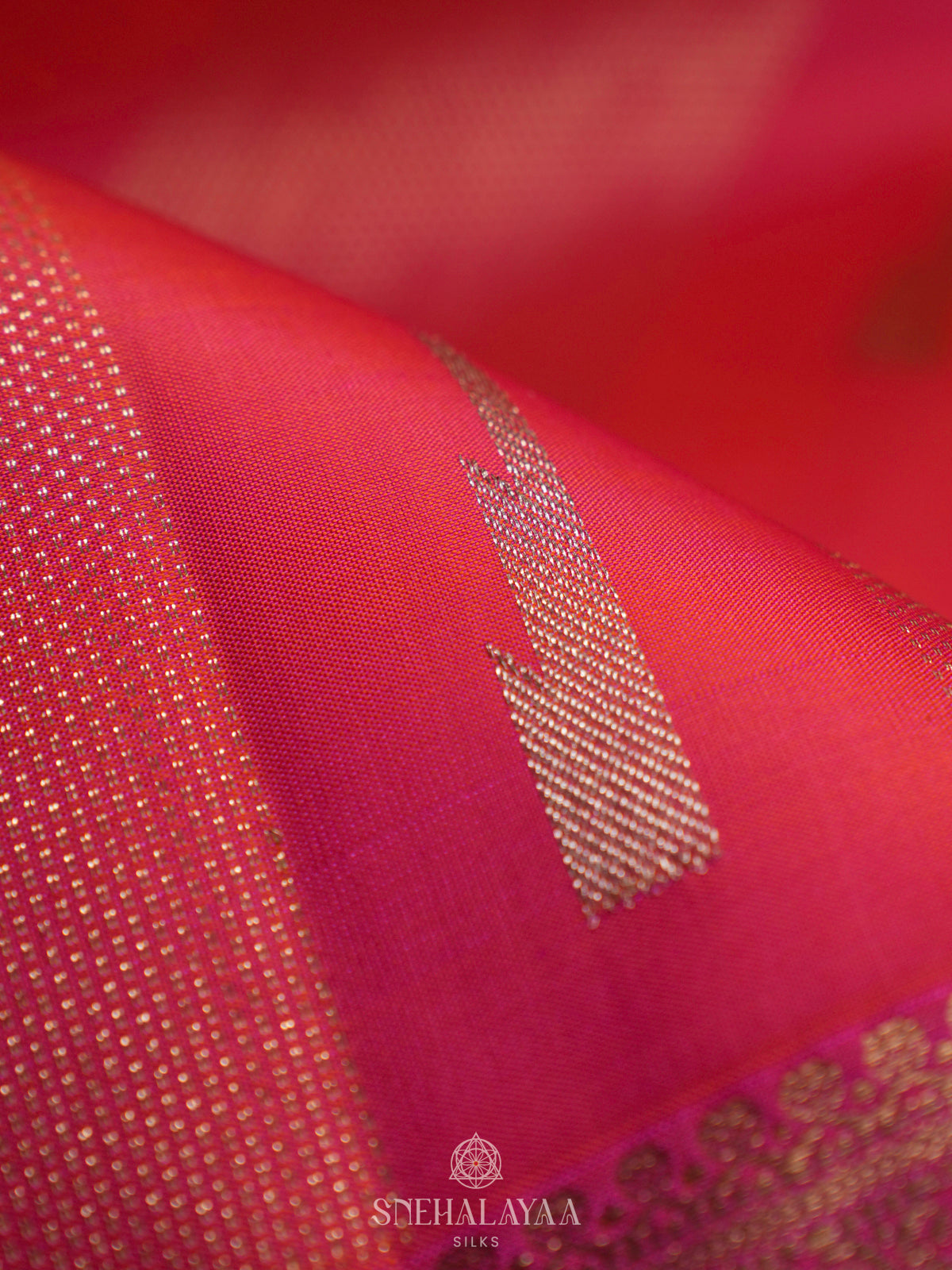 Pink Kanjivaram Silk Saree