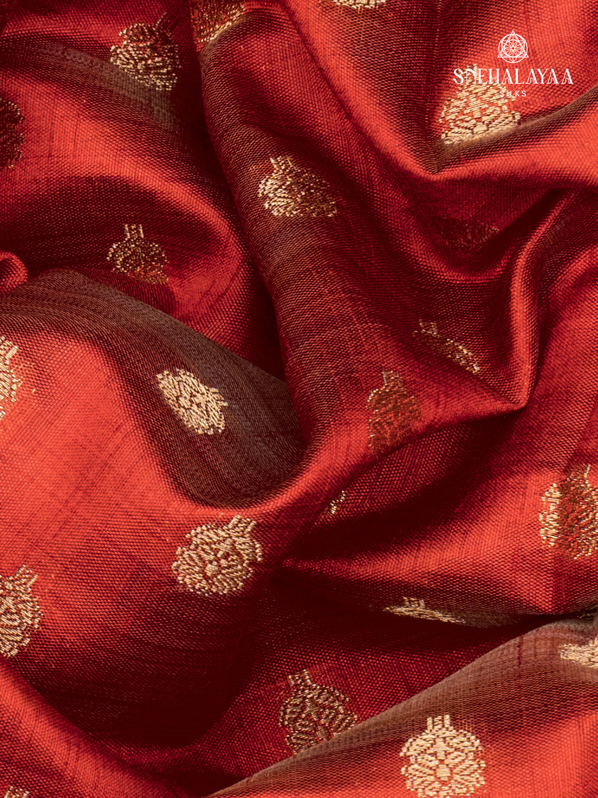 Red Raw Silk Saree