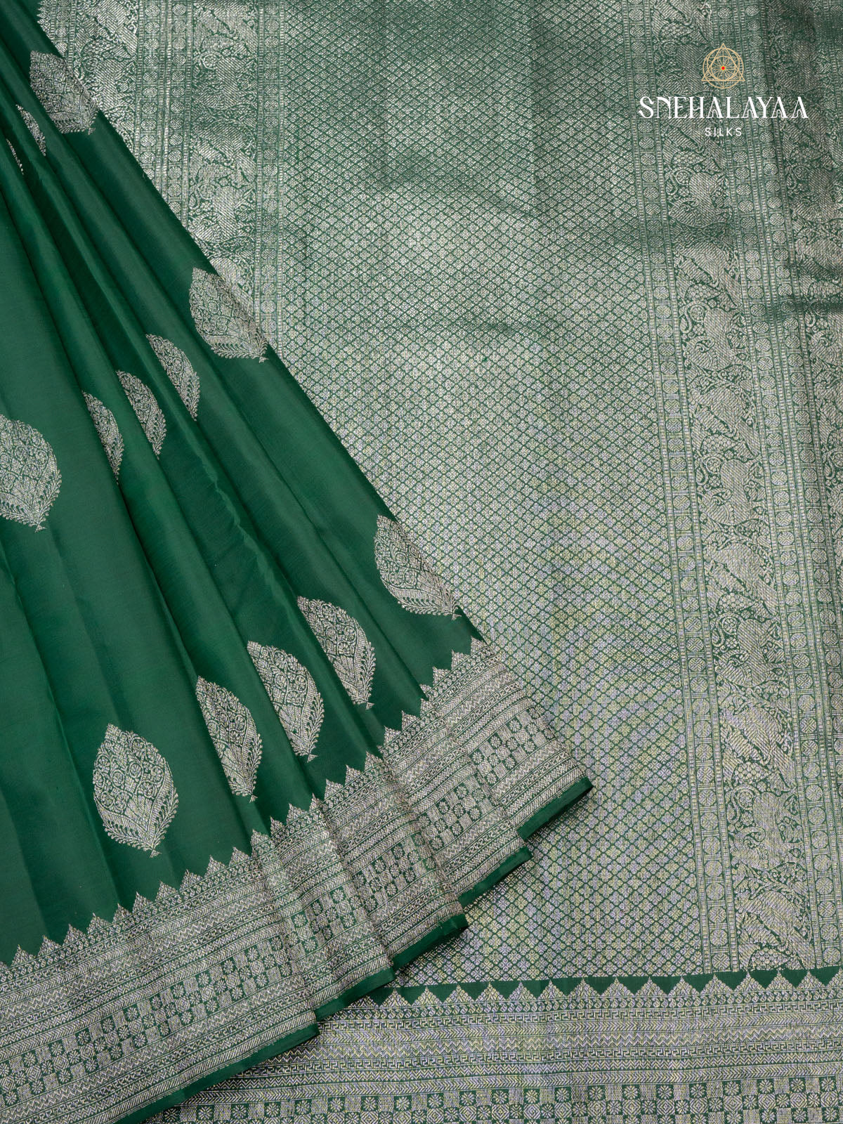 Green Kanjivaram Silk Saree