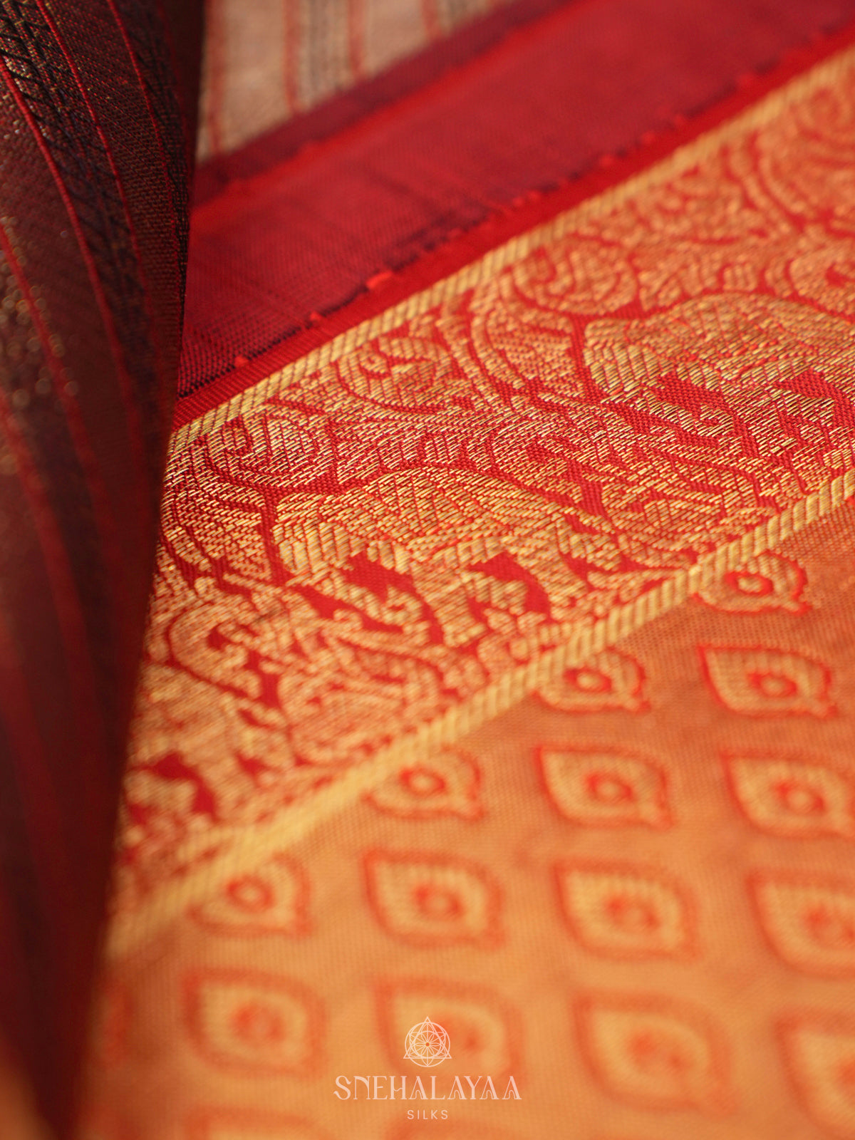 Black Kanjivaram Silk Saree