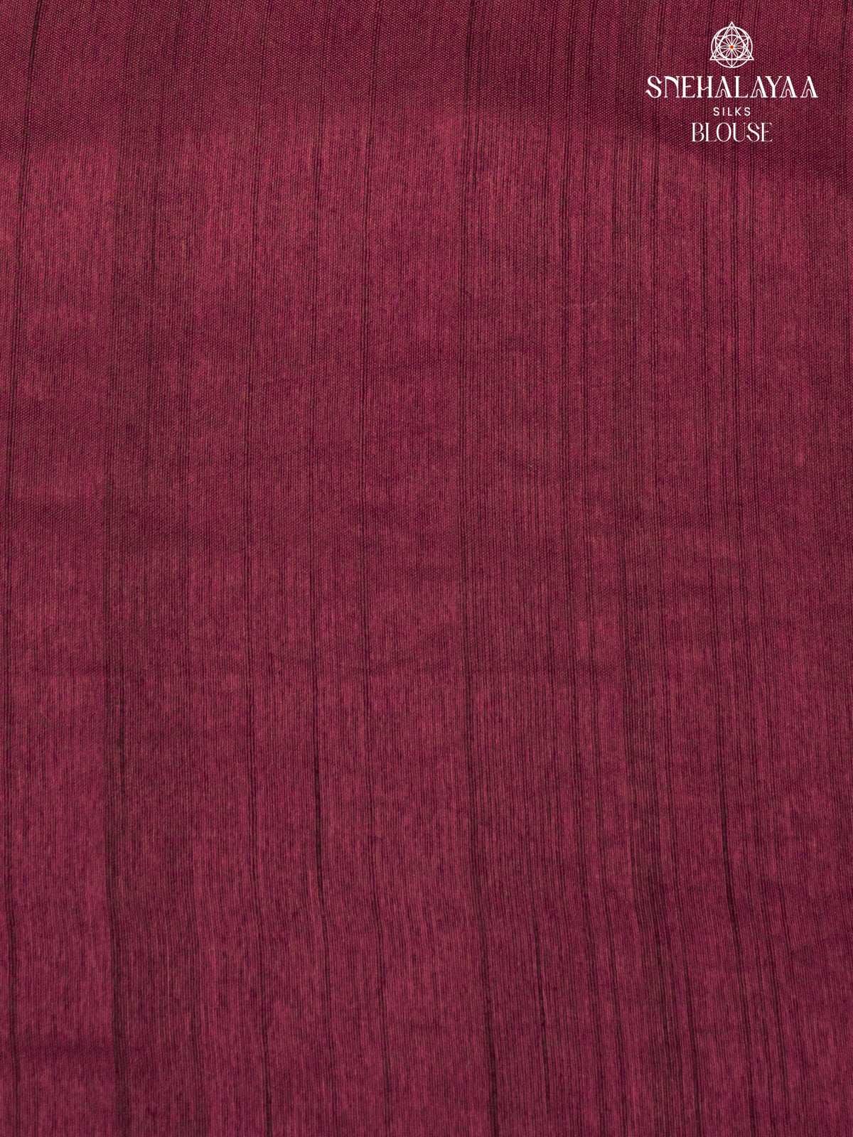 Burgundy Raw Silk Embroidery Saree