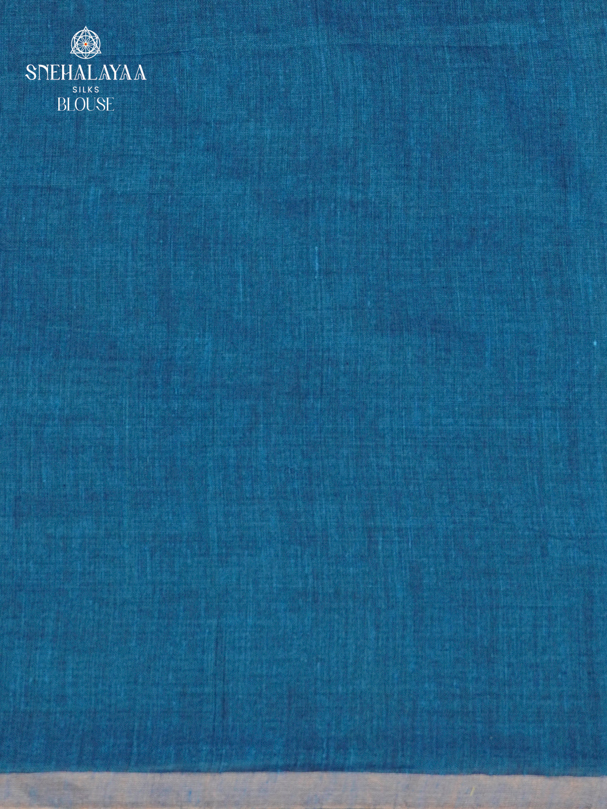 Peacock Blue Sambalpuri Cotton Saree