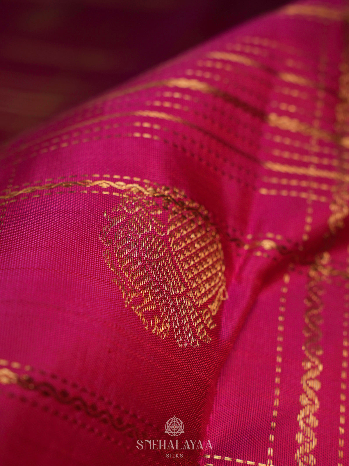 Pink Kanjivaram Silk Saree