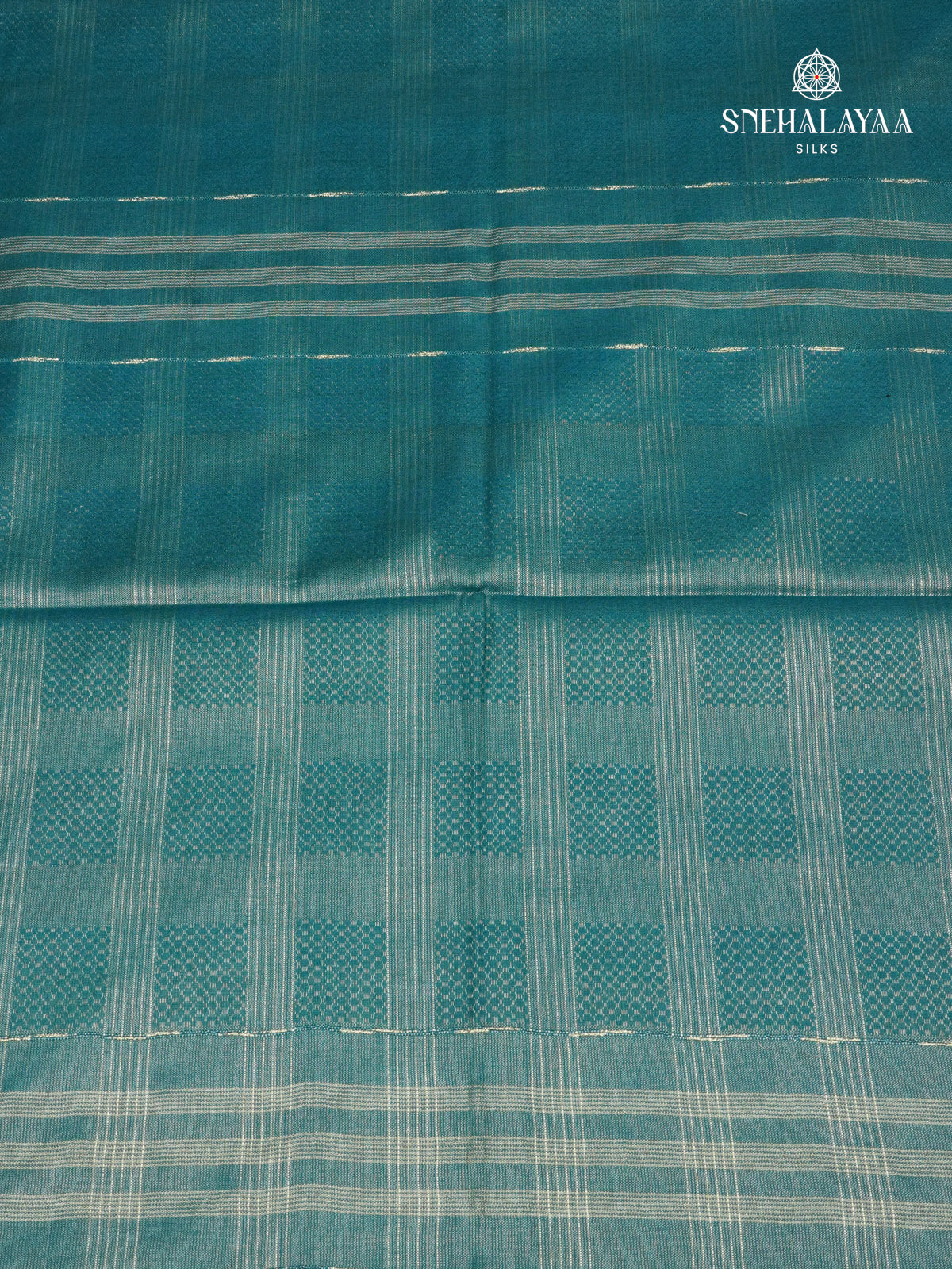 Blue Bamboo Silk Saree