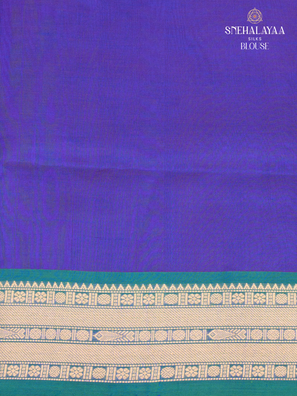 Navy Blue Kanchi Silk Cotton Saree