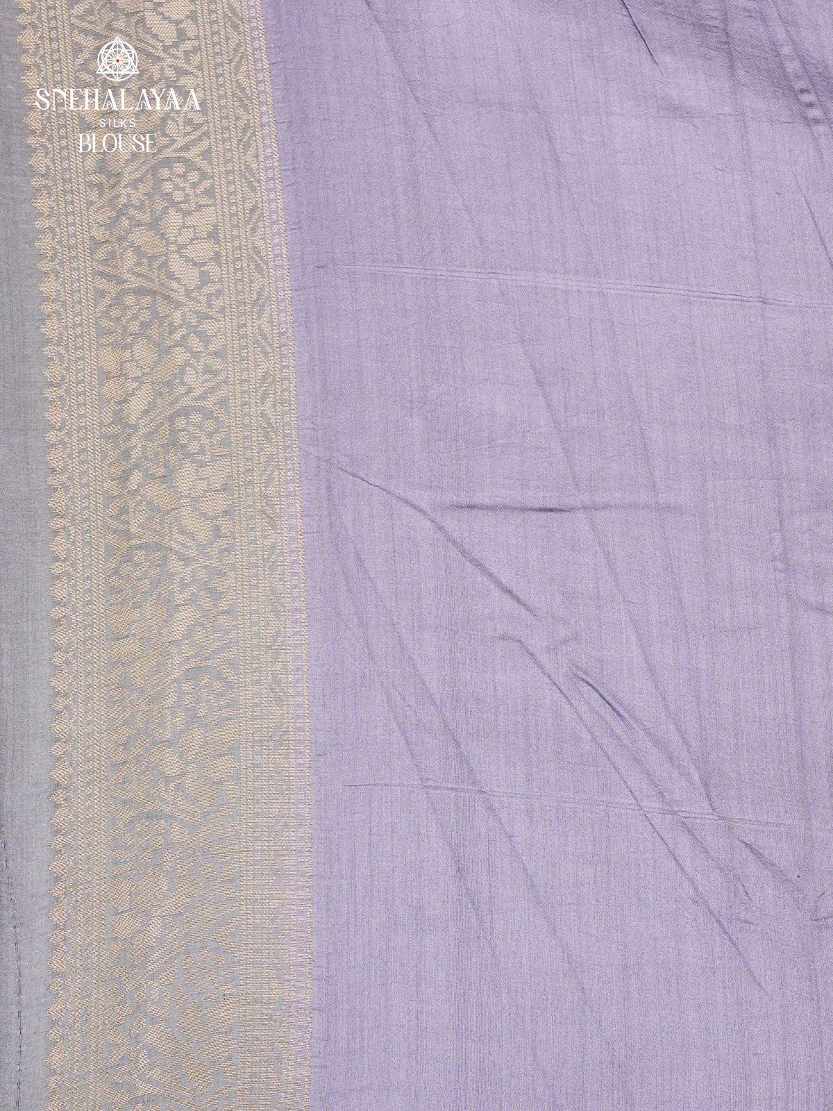 Blue Banaras Chiniya Silk Saree