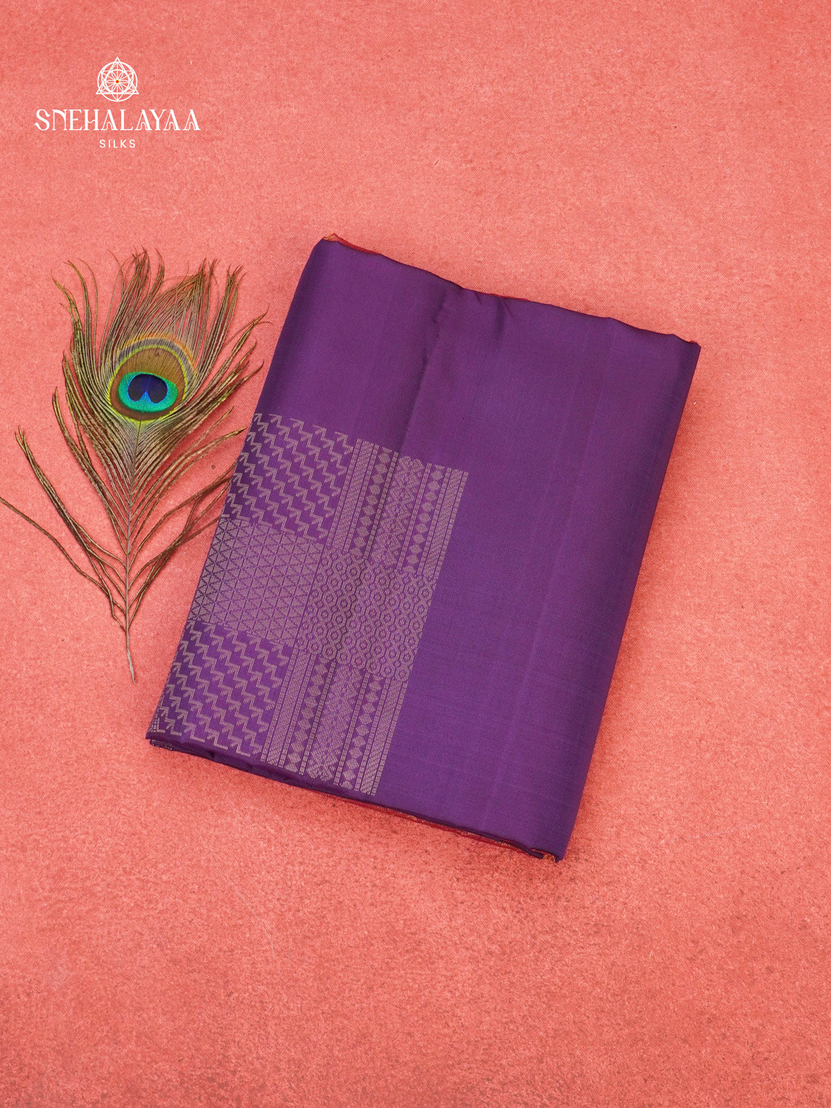 Purple Soft Silk Saree