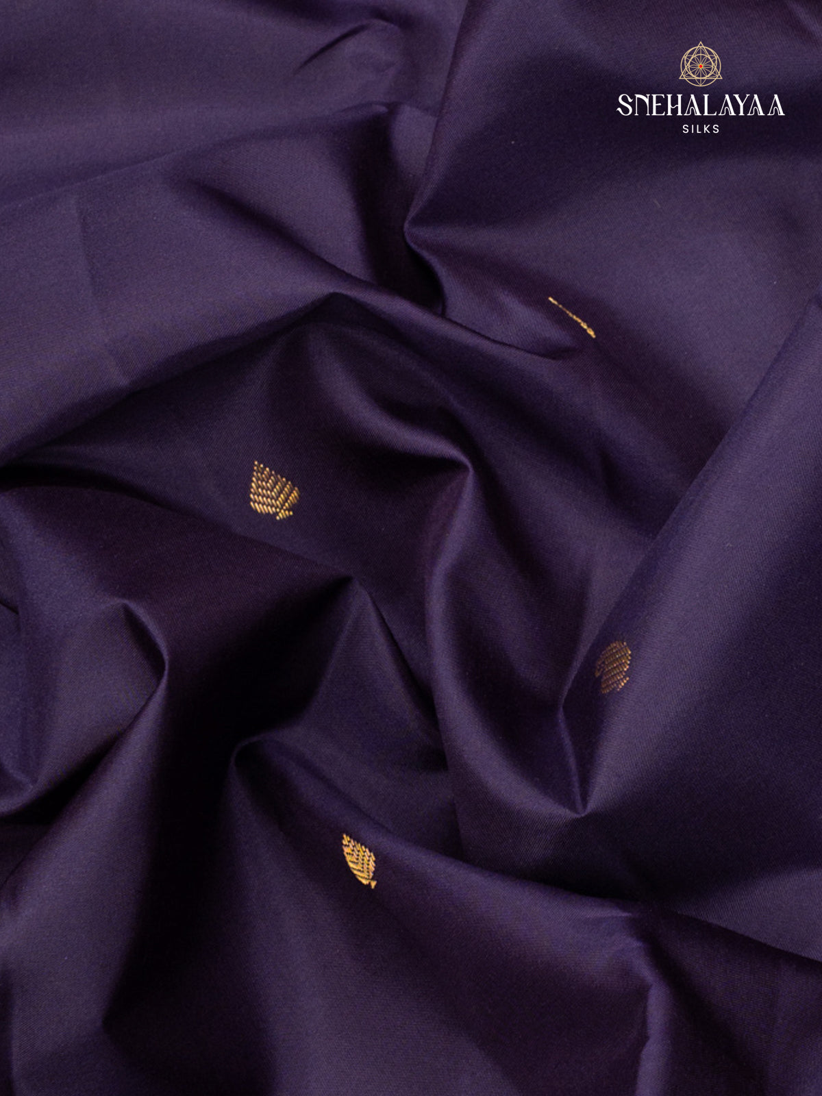 Navy Blue Kanjivaram Silk Saree