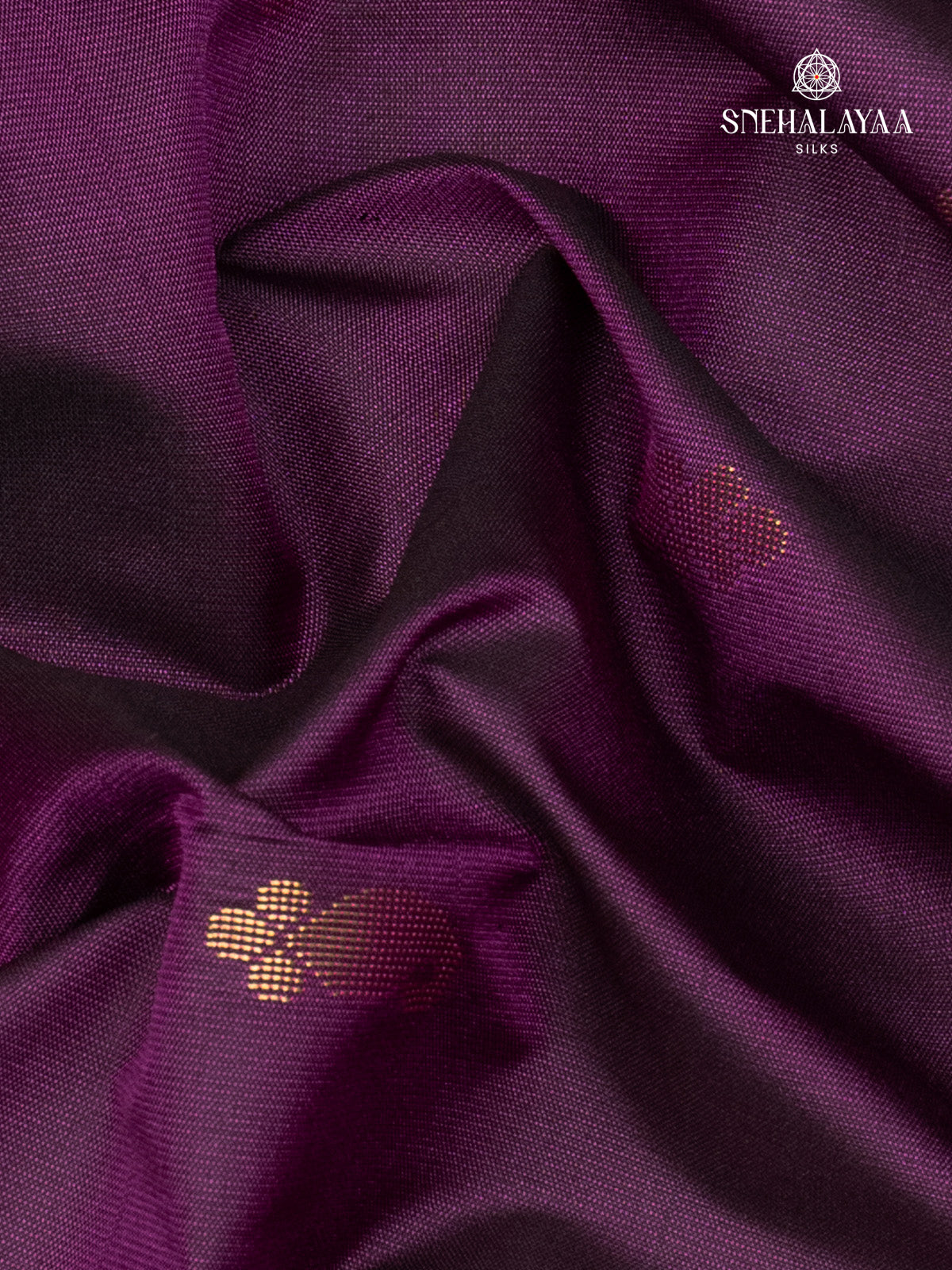 Purple Gadwal Silk Saree